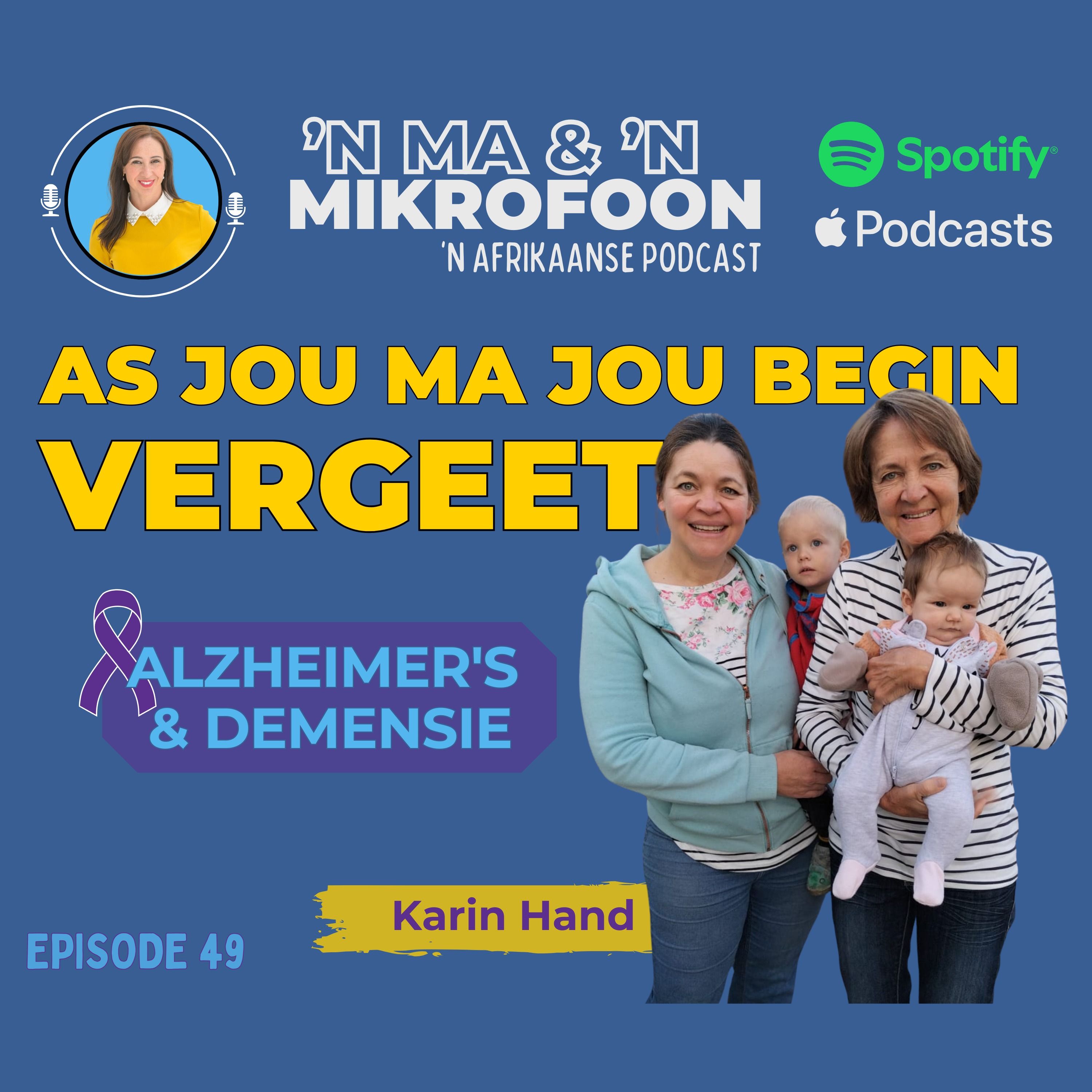 Alzheimer's & Dimensie: As Jou Ma Jou Begin Vergeet/ Alzheimer's & Dementia: When Your Mom Starts to Forget You