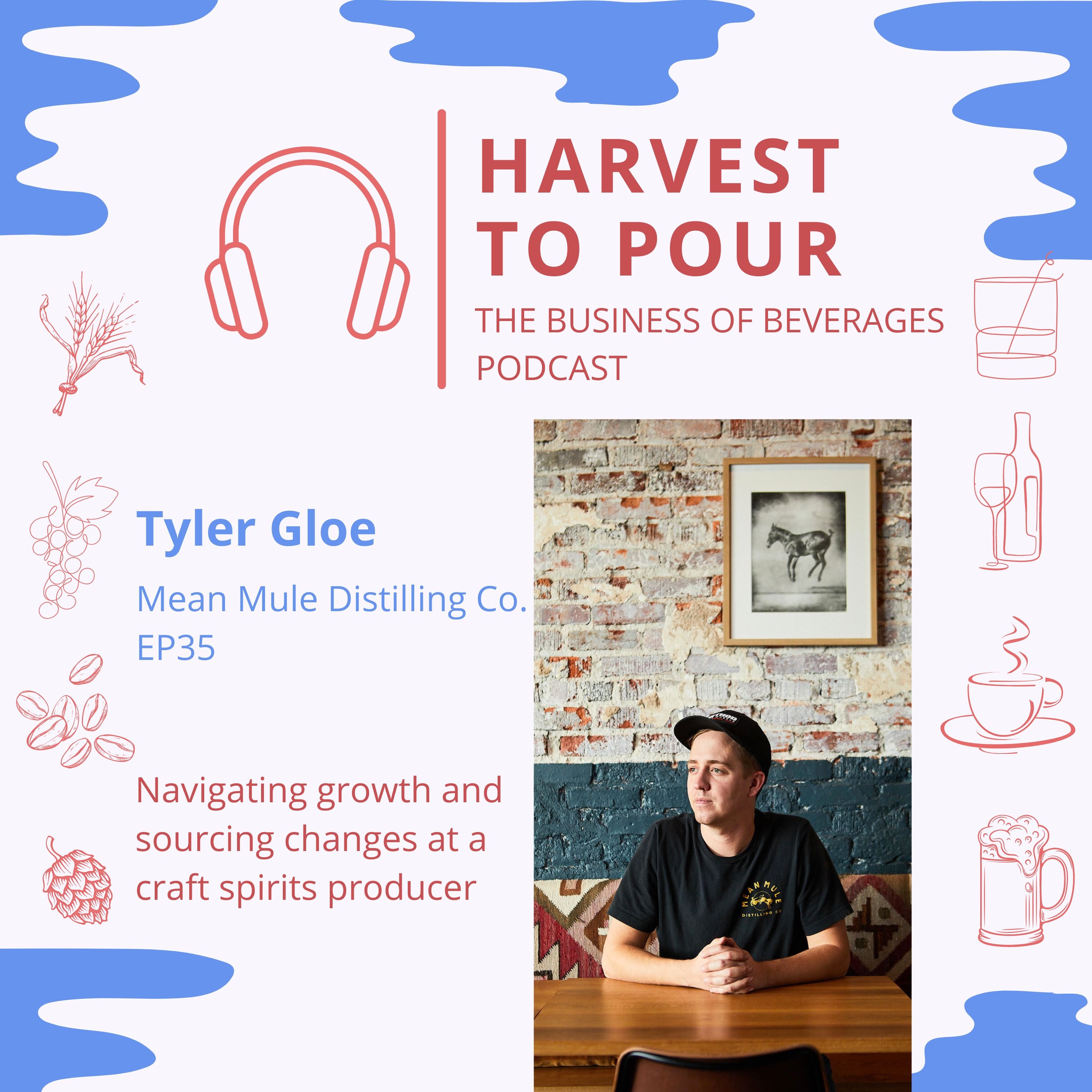 Mean Mule Distilling Co. with Tyler Gloe: Navigating growth and sourcing changes at a craft spirits producer episode artwork