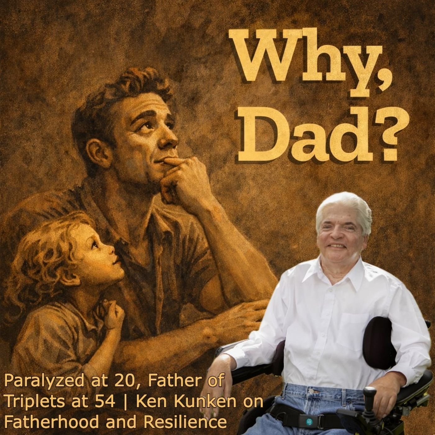 Paralyzed at 20, Father of Triplets at 54 | Ken Kunken on Fatherhood and Resilience