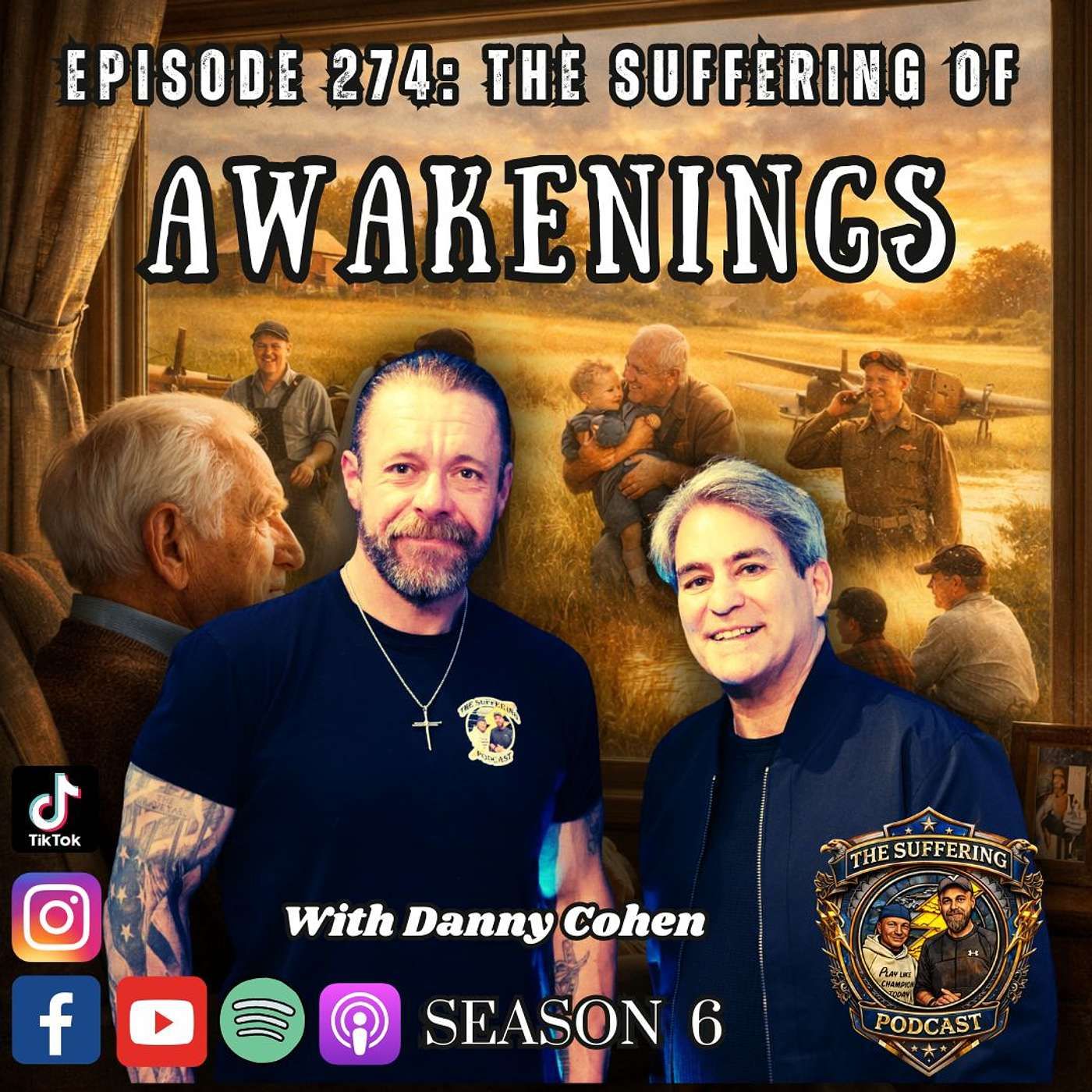 Episode 275: The Suffering of Awakenings with Danny Cohen — The Suffering Podcast cover