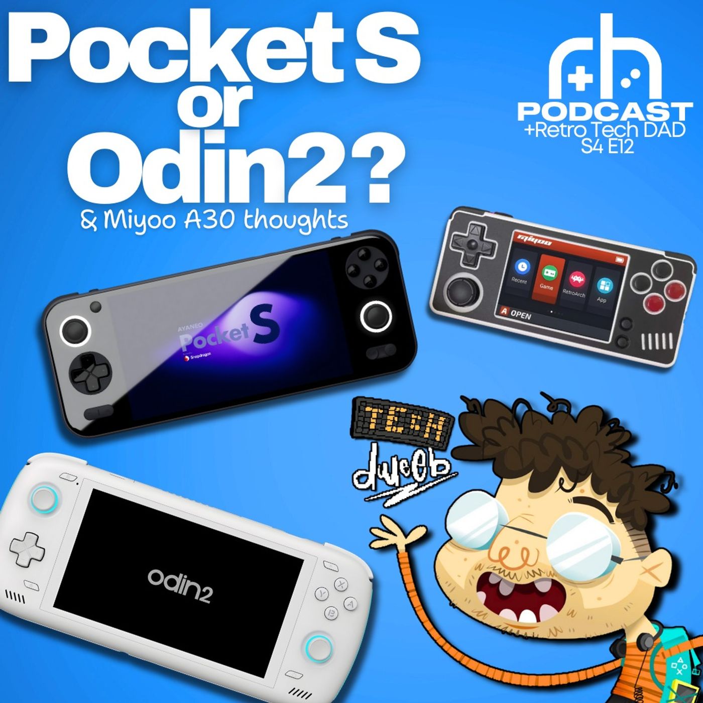 MinUI on 28XX, Pocket S orders & Miyoo A30 thoughts (ft.@TechDweeb)