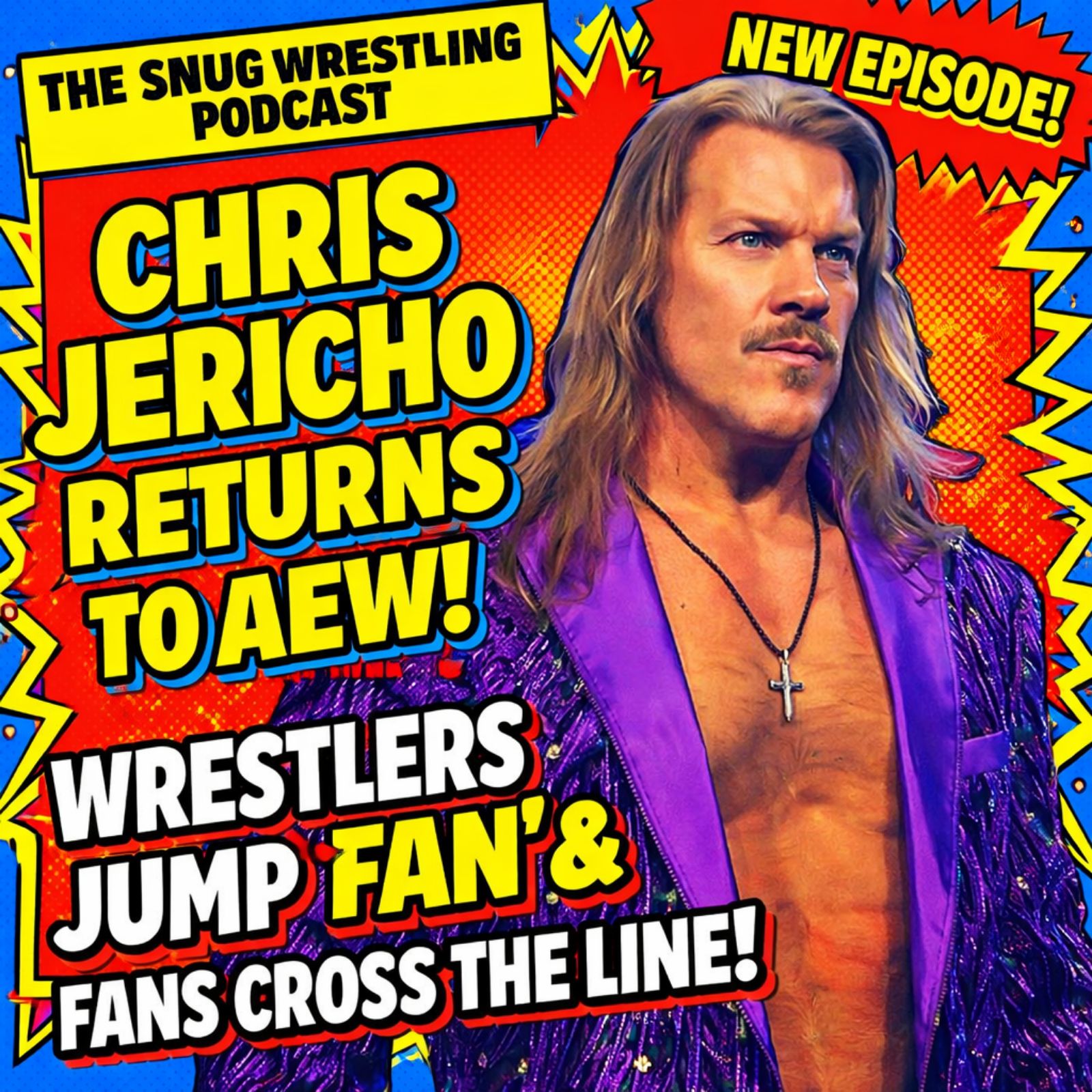 Chris Jericho Returns to AEW, Wrestlers Jump “Fan” & Fans Cross the Line