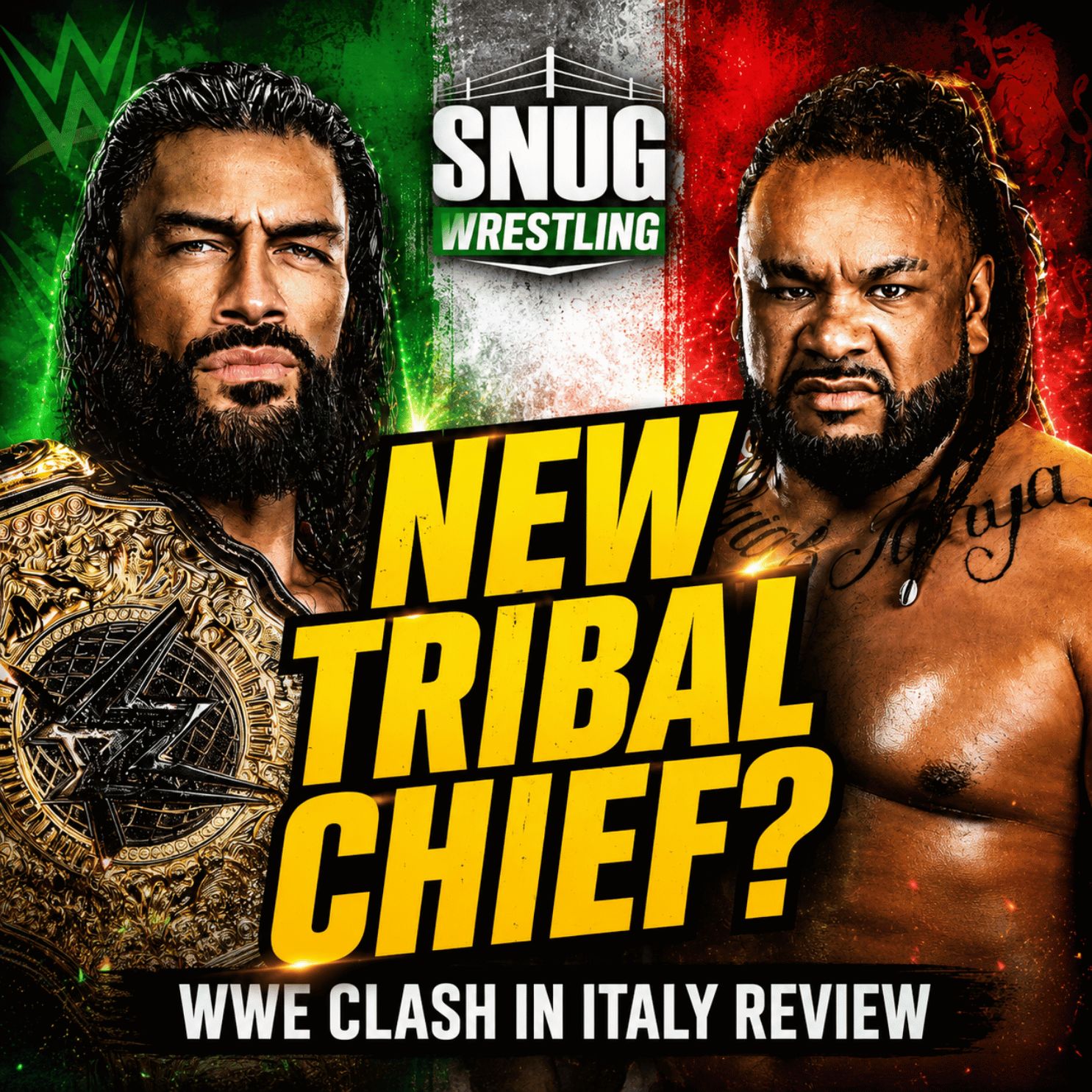 WWE Clash in Italy Predictions: Cody Rhodes vs Gunther, Roman Reigns vs Jacob Fatu & Full Card Breakdown episode artwork