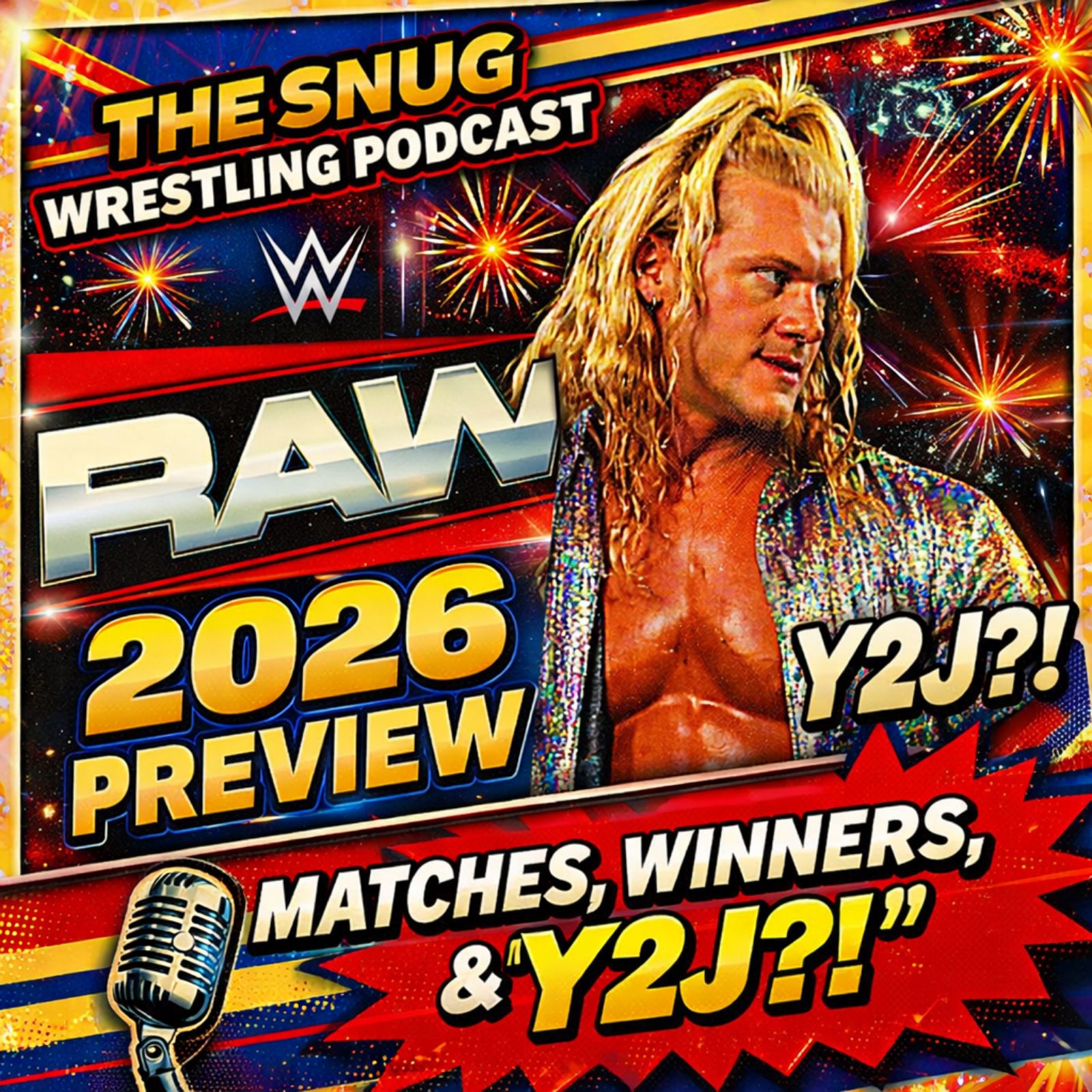 RAW 2026 PREVIEW: Matches, Winners, & “Y2J?!” episode artwork