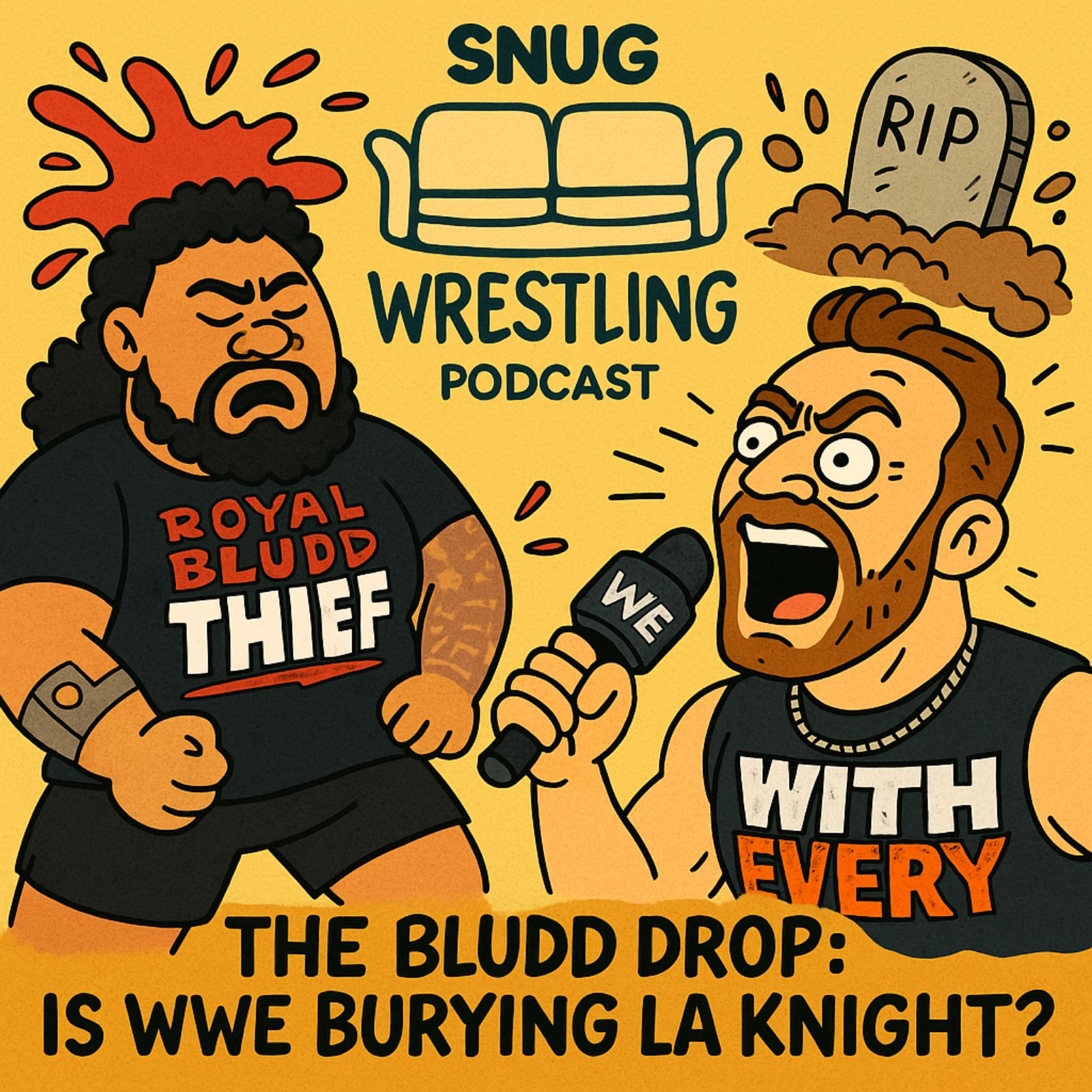 The Bludd Drop: Is WWE Burying LA Knight? episode artwork