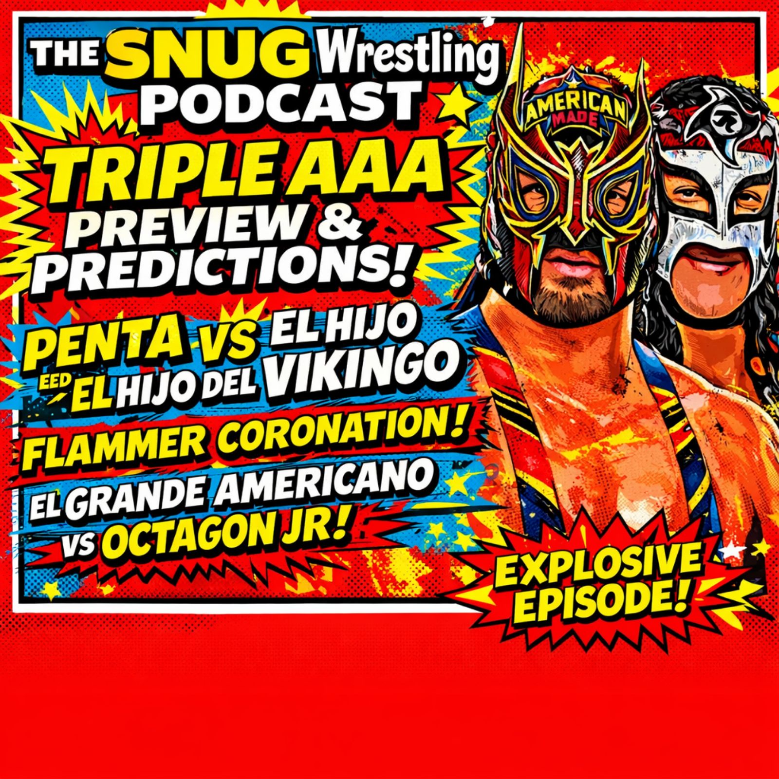 Triple AAA Preview & Predictions: Penta vs El Hijo del Vikingo, Flammer Coronation, El Grande Americano vs Octagon Jr.