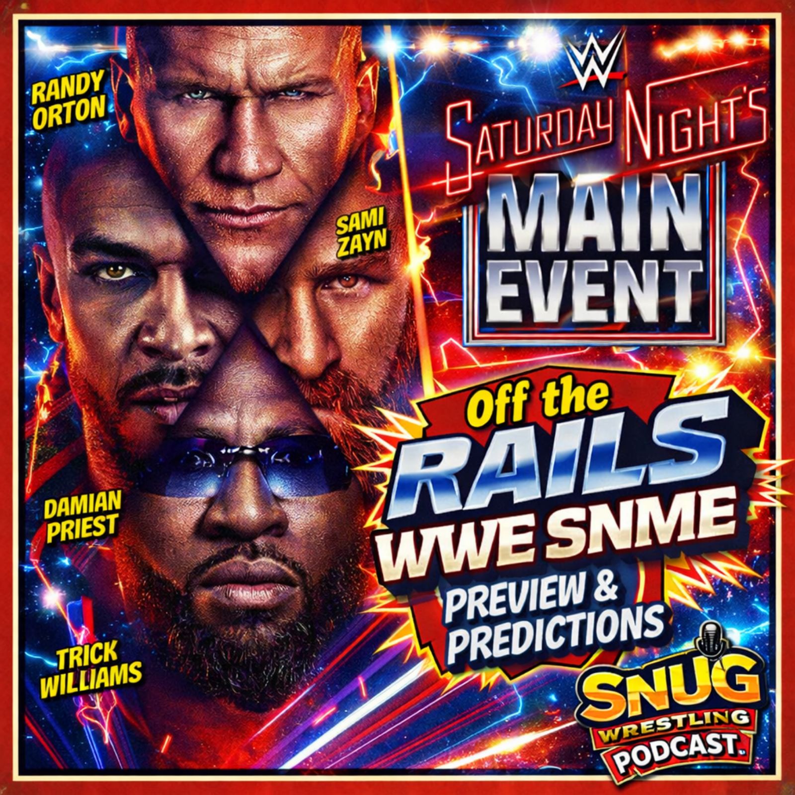 Off the Rails WWE SNME Preview & Predictions episode artwork