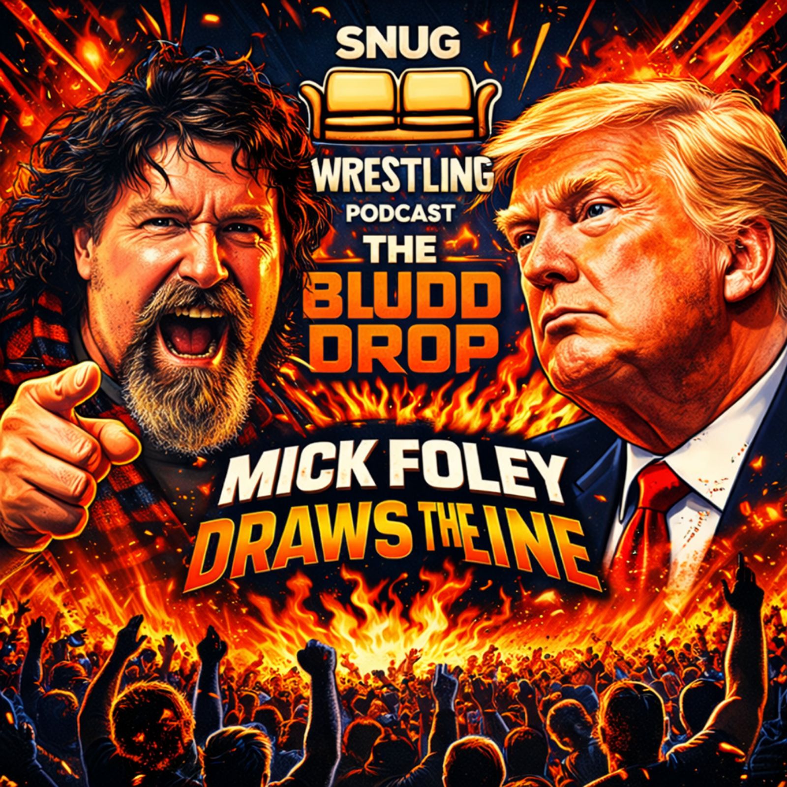 The Bludd Drop: Mick Foley Draws the Line episode artwork