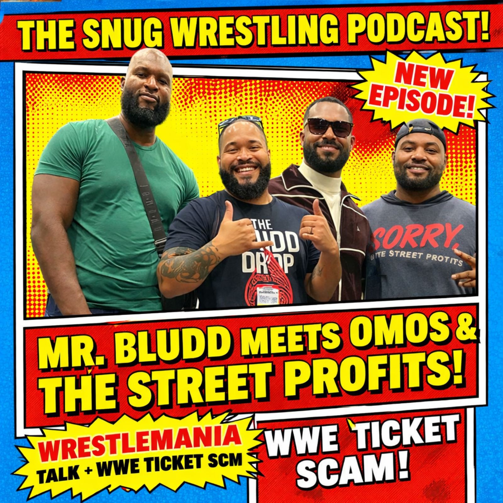 Mr. Bludd Meets Omos & The Street Profits | WrestleMania Talk + WWE Ticket Scam