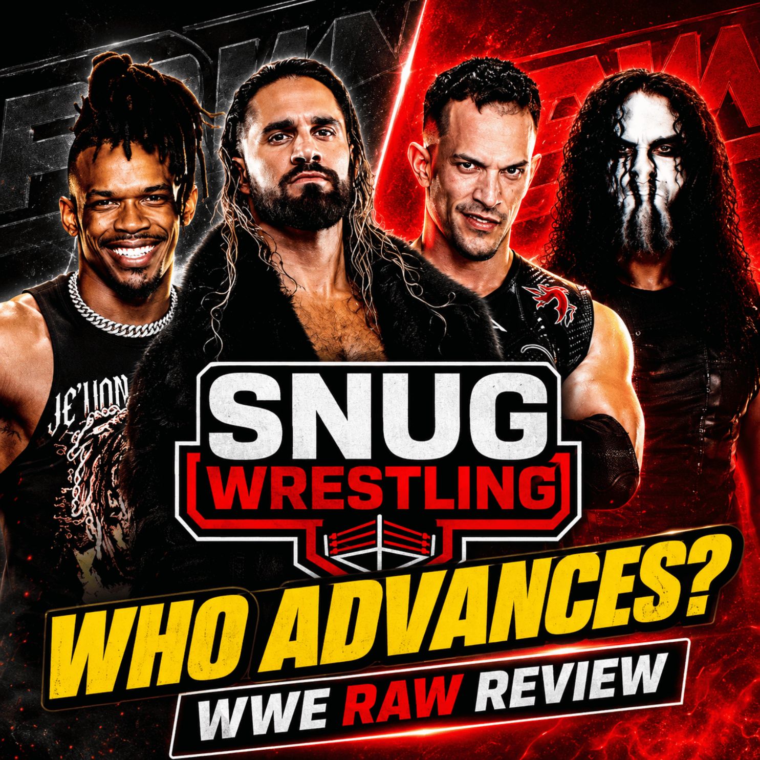 WWE RAW Review: King & Queen of the Ring Semifinals, Seth Rollins, Becky Lynch & Night of Champions Build episode artwork