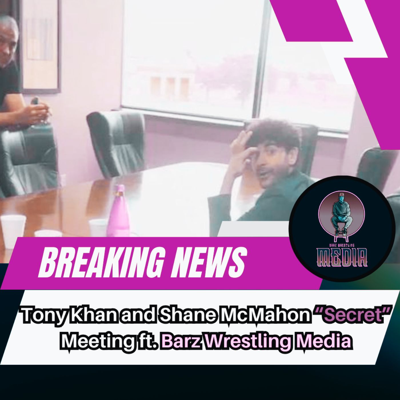 Tony Khan and Shane McMahon “Secret” Meeting ft. Barz Wrestling Media
