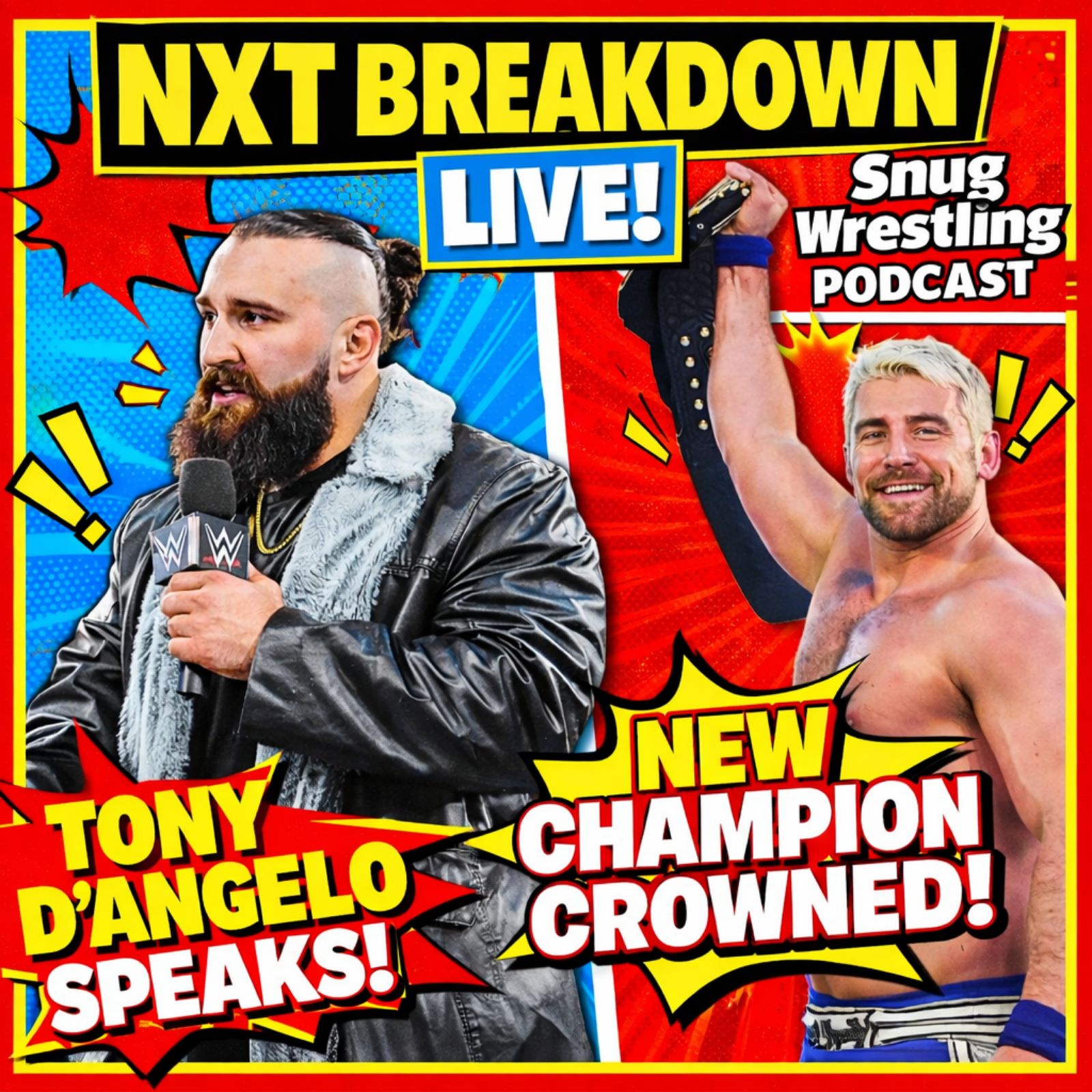 NXT Breakdown : New Champion Crowned & Tony D. Angelo Speaks!