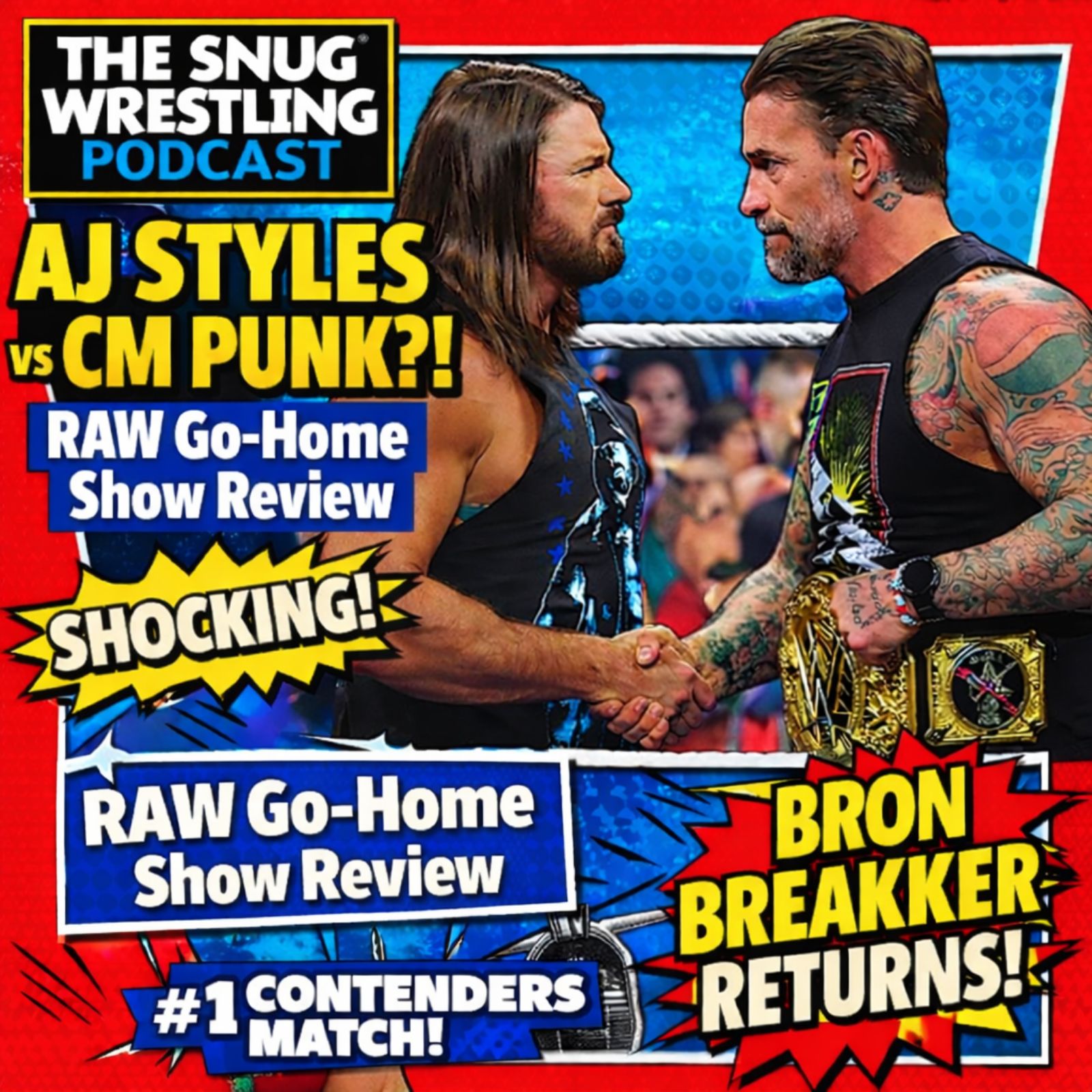 AJ Styles vs CM Punk?! | RAW Go-Home Show Review