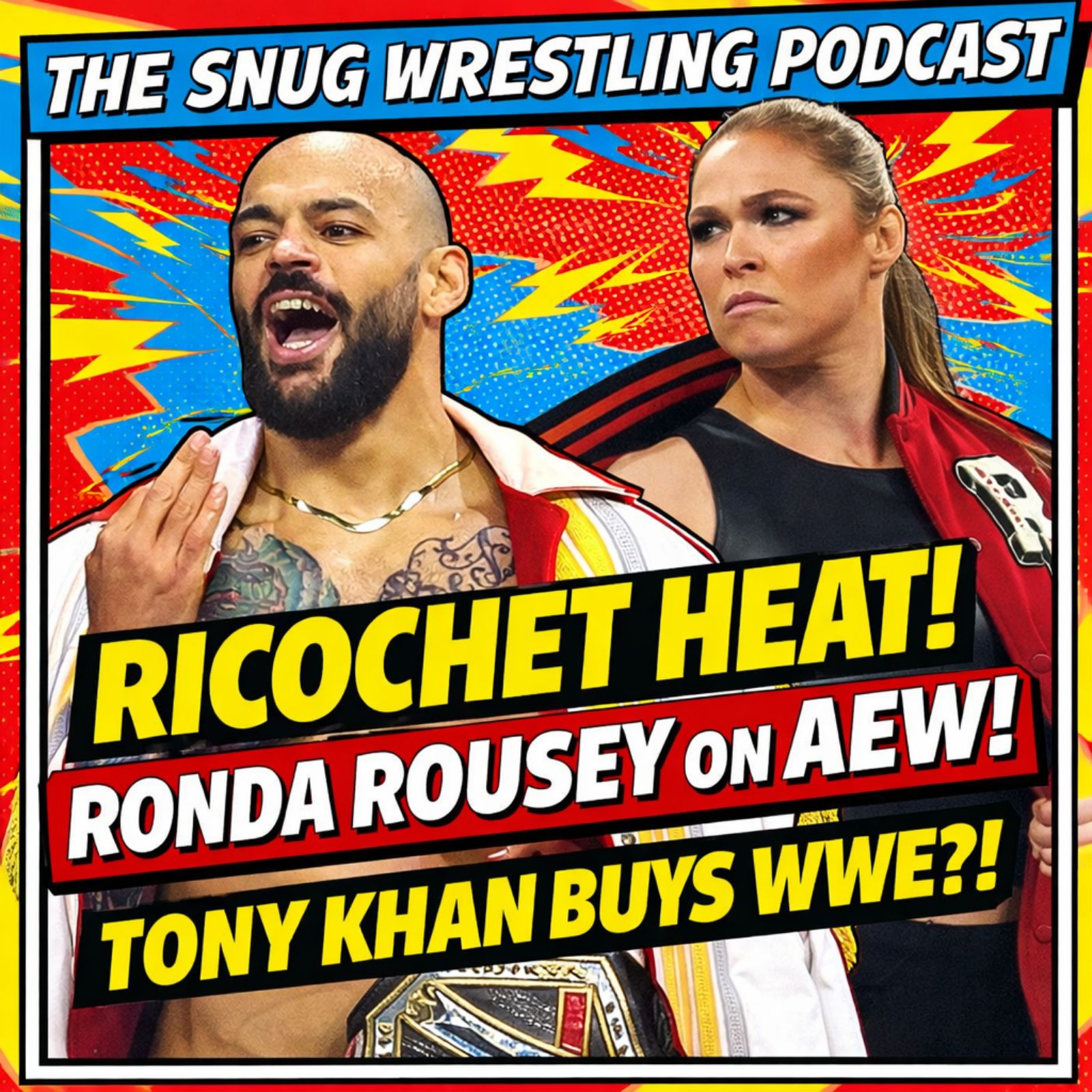 Ricochet Heat, Ronda Rousey on AEW, Tony Khan Buys WWE?!