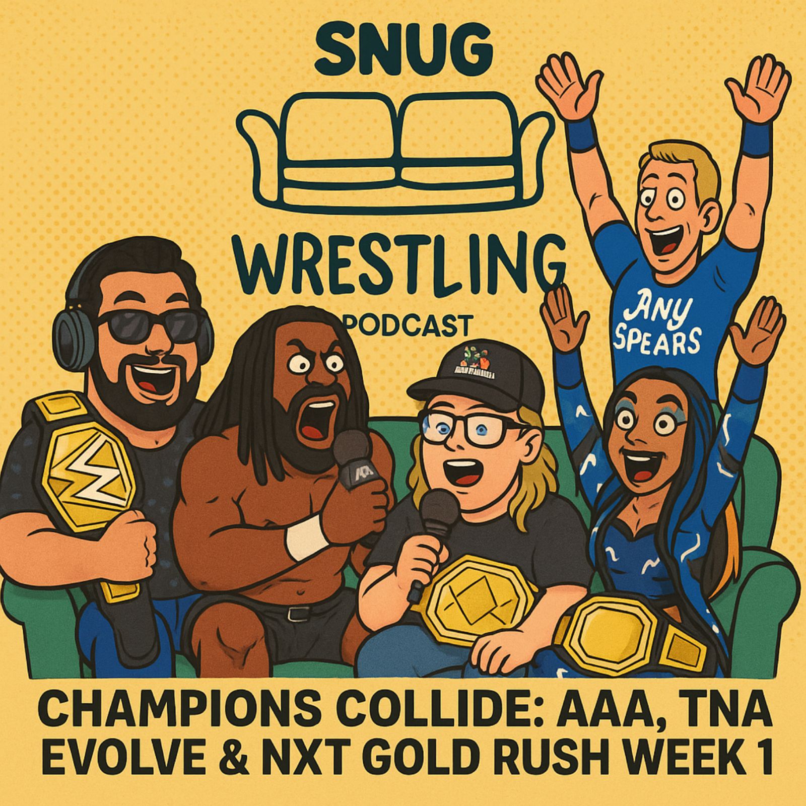 Champions Collide: AAA, TNA, EVOLVE & NXT Gold Rush Week 1