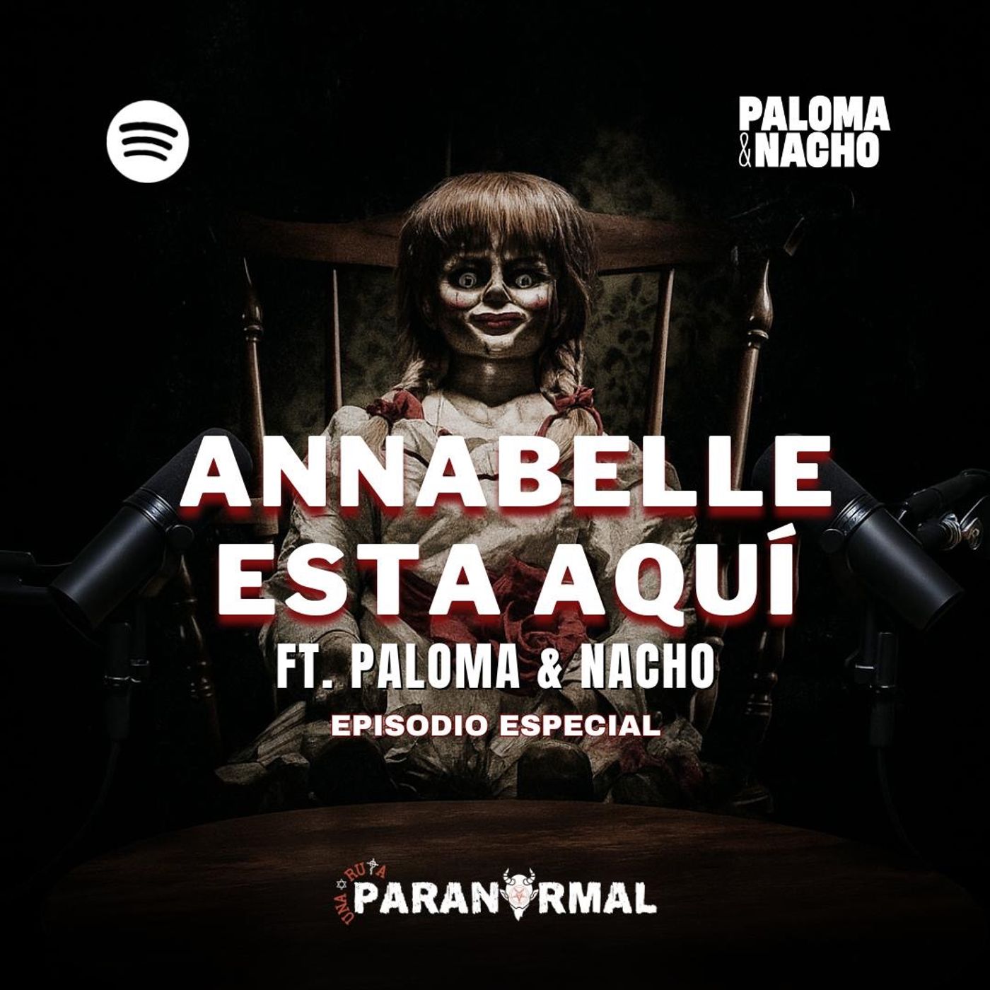 ANNABELLE  nos acompaño mientras hablamos del CONJURO 4| FT: Karen y Ale Podcast Paloma&Nacho| URP
