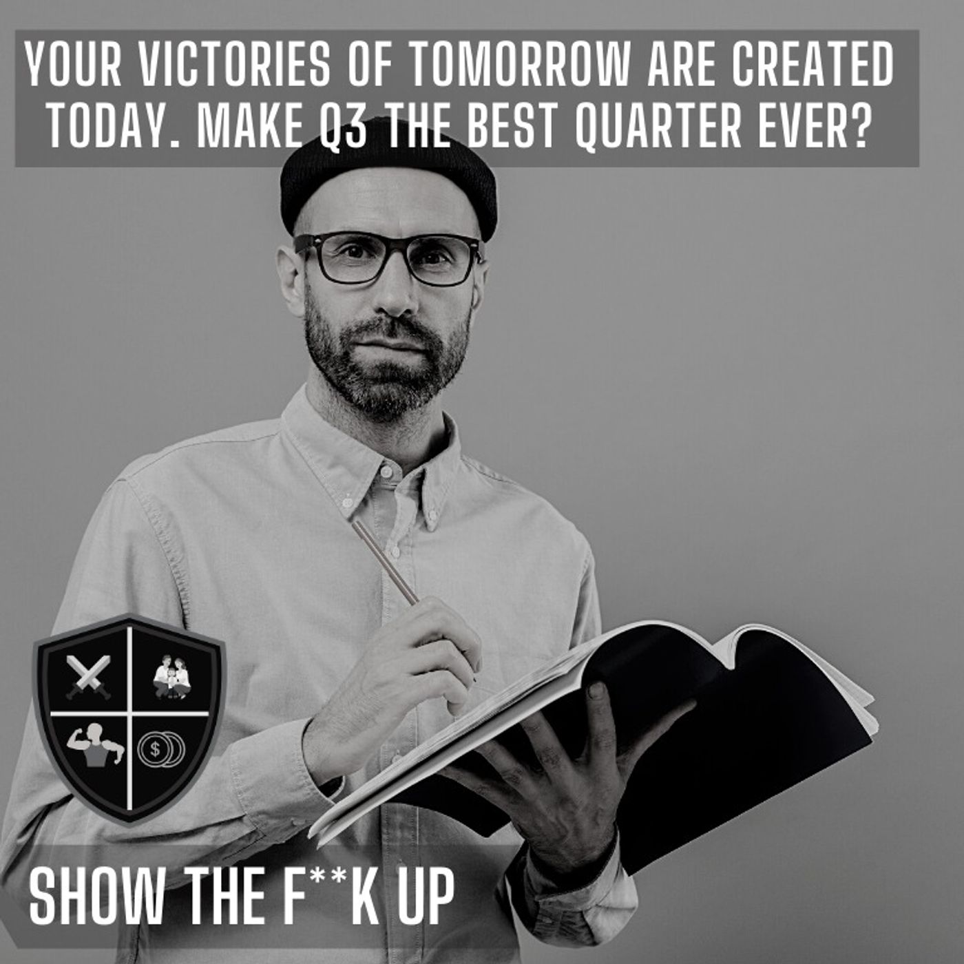 Create Better Results In 12 Weeks Than Most Do In One Year. Nine Questions Makes You A Bullet Proof Plan  Of Success. STFU To your Purpose episode artwork