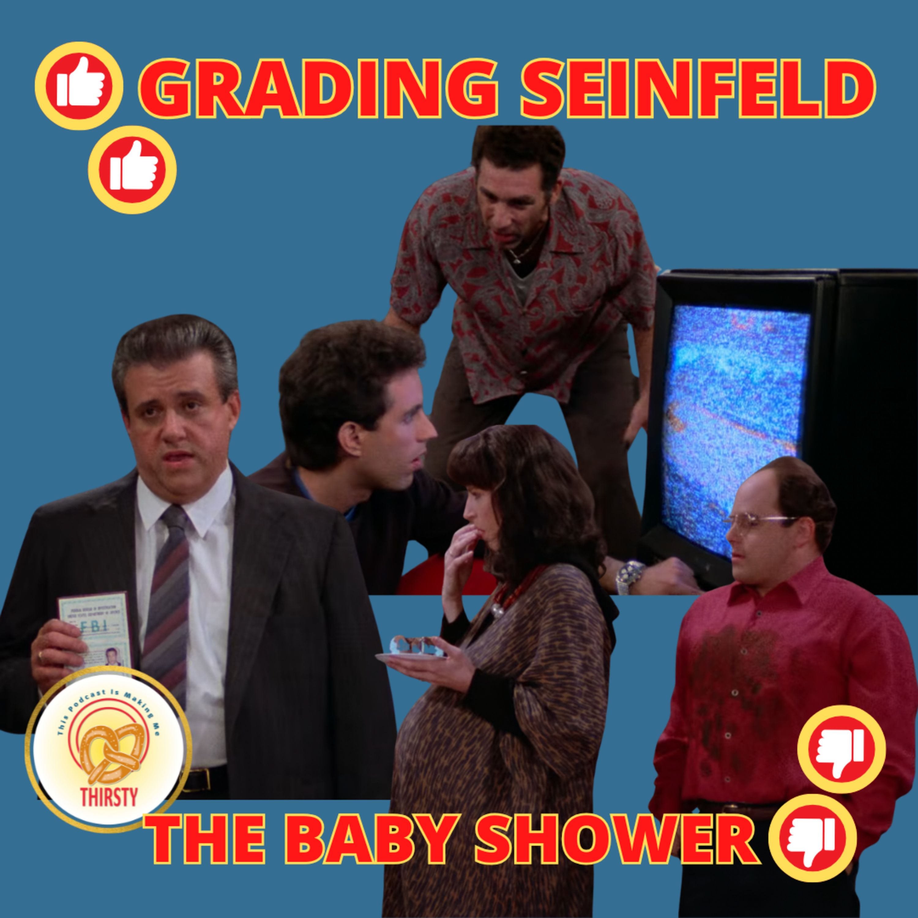 JERRY'S GONNA BE A CABLE BOY | THE BABY SHOWER | GRADING SEINFELD