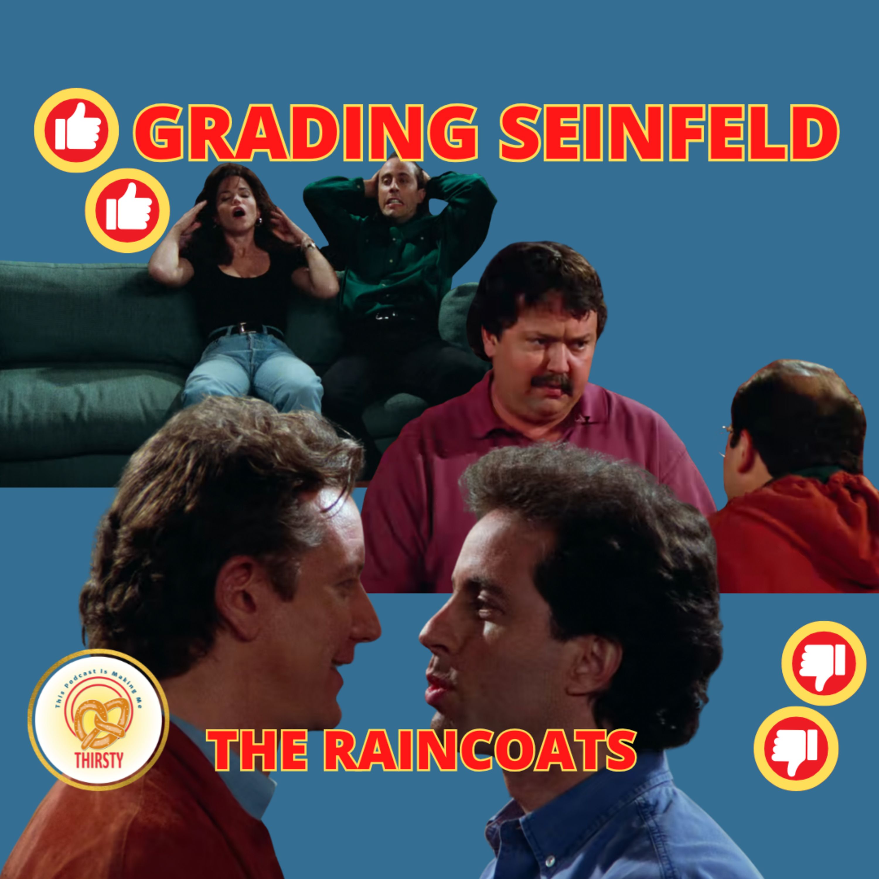 JERRY WAS NECKING DURING SCHINDLER"S LIST | THE RAINCOATS | GRADING SEINFELD