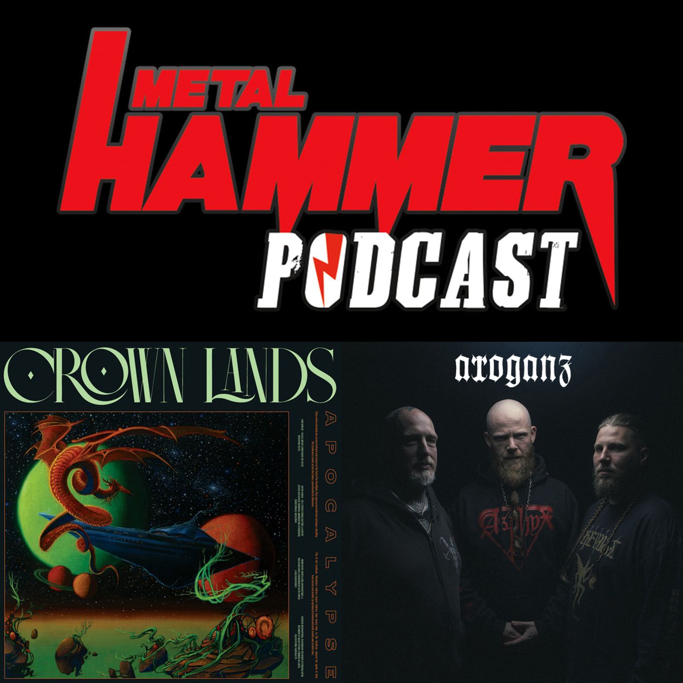 Crown Lands + Benediction ohne Dave Ingram + Slipknot-Krankenstand + Arroganz-Interview + u.a.: METAL HAMMER Podcast #135