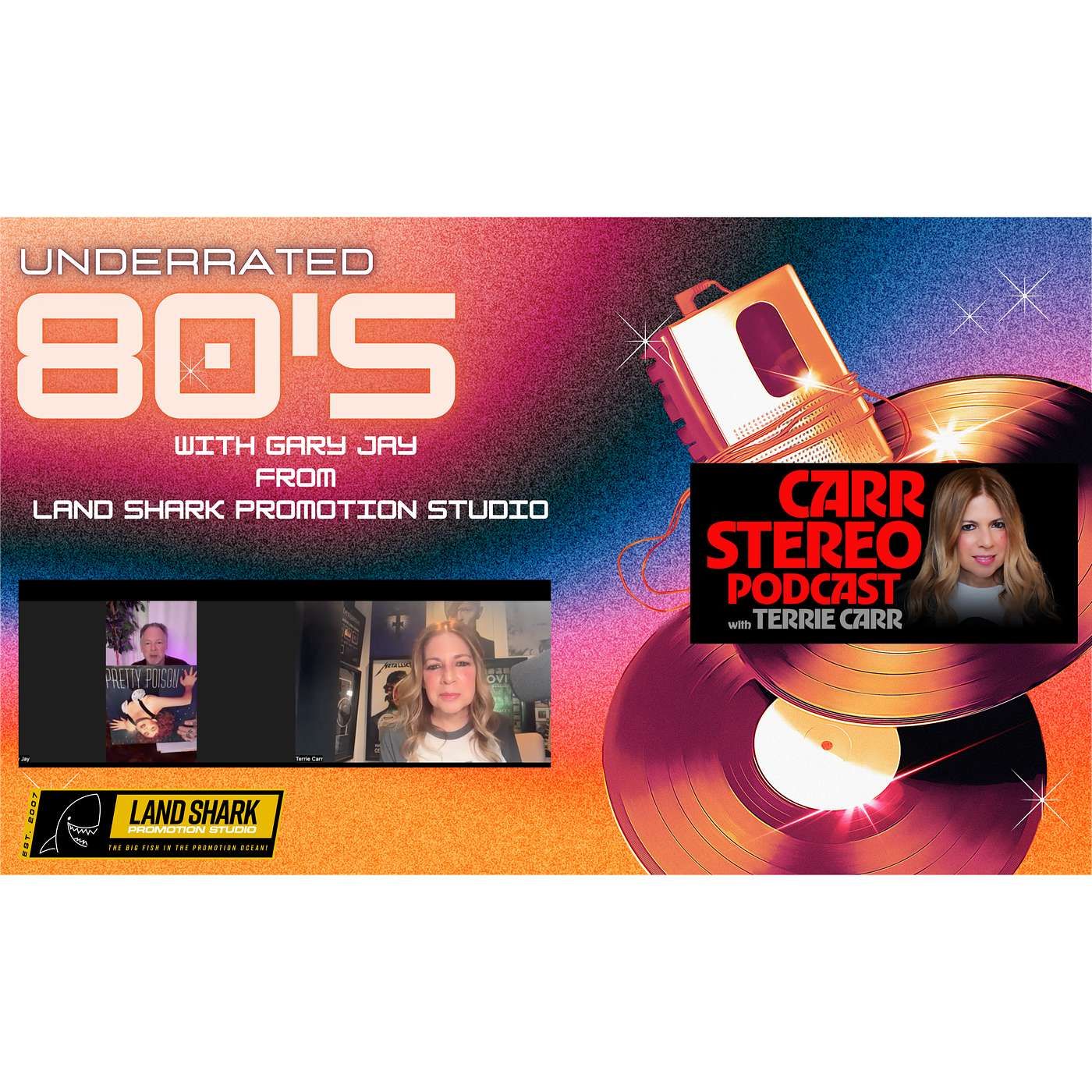 Underrated 80's With Gary Jay From Land Shark Promotion Studio episode artwork