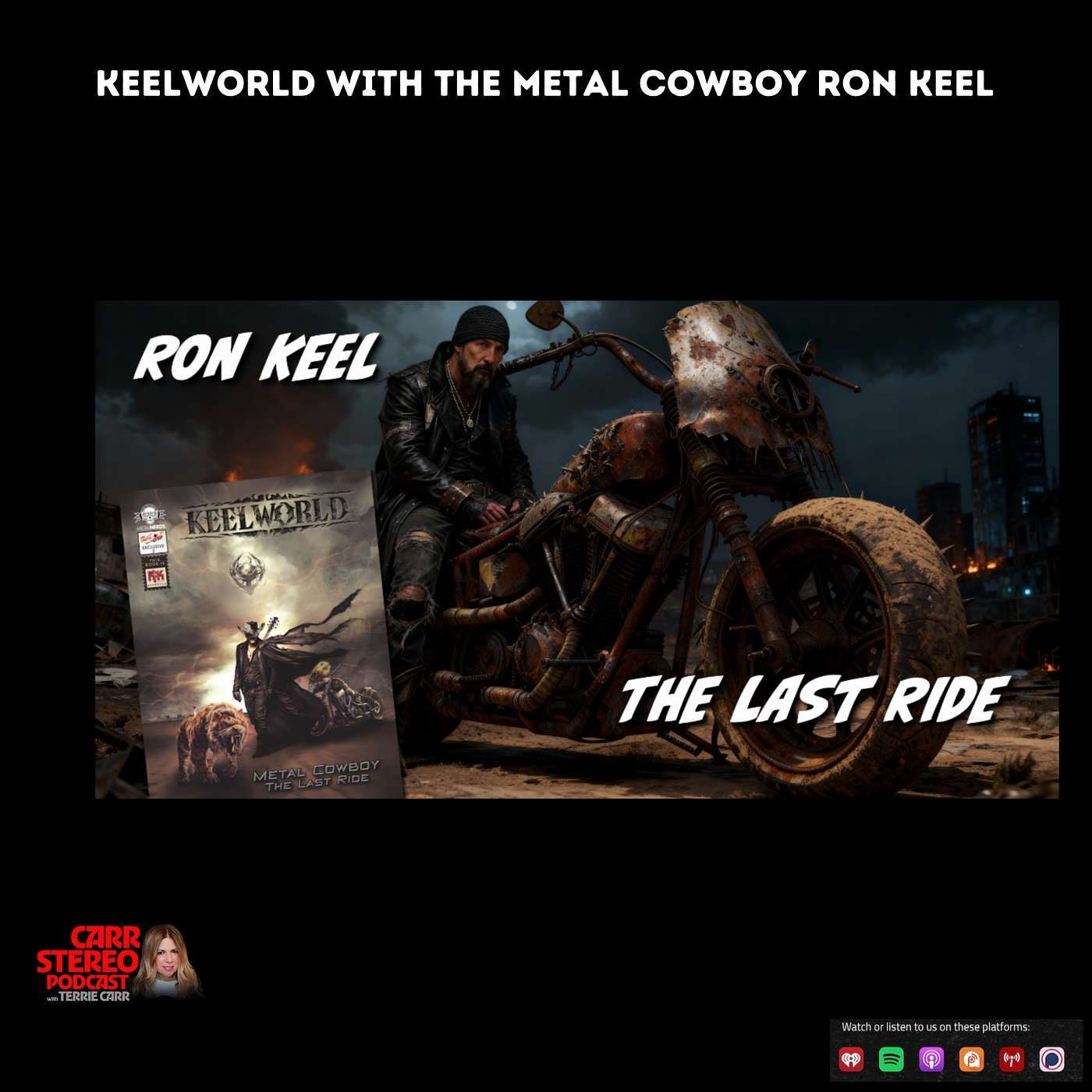 Ron Keel Takes Us To "Keel World" with Music and Reinvention episode artwork