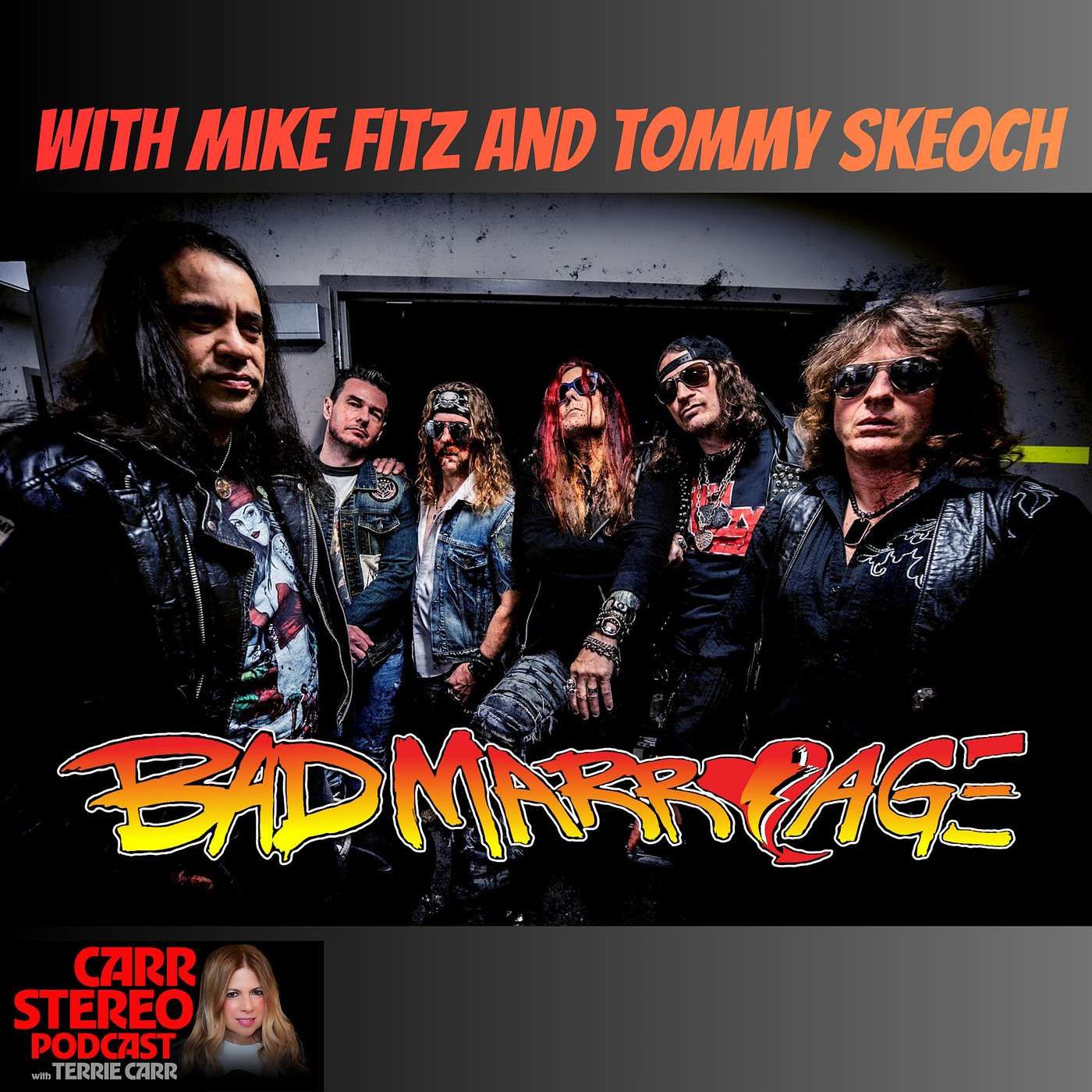 Mike Fitz and Tommy Skeoch From Bad Marriage on The Spirit Of Rock And Roll