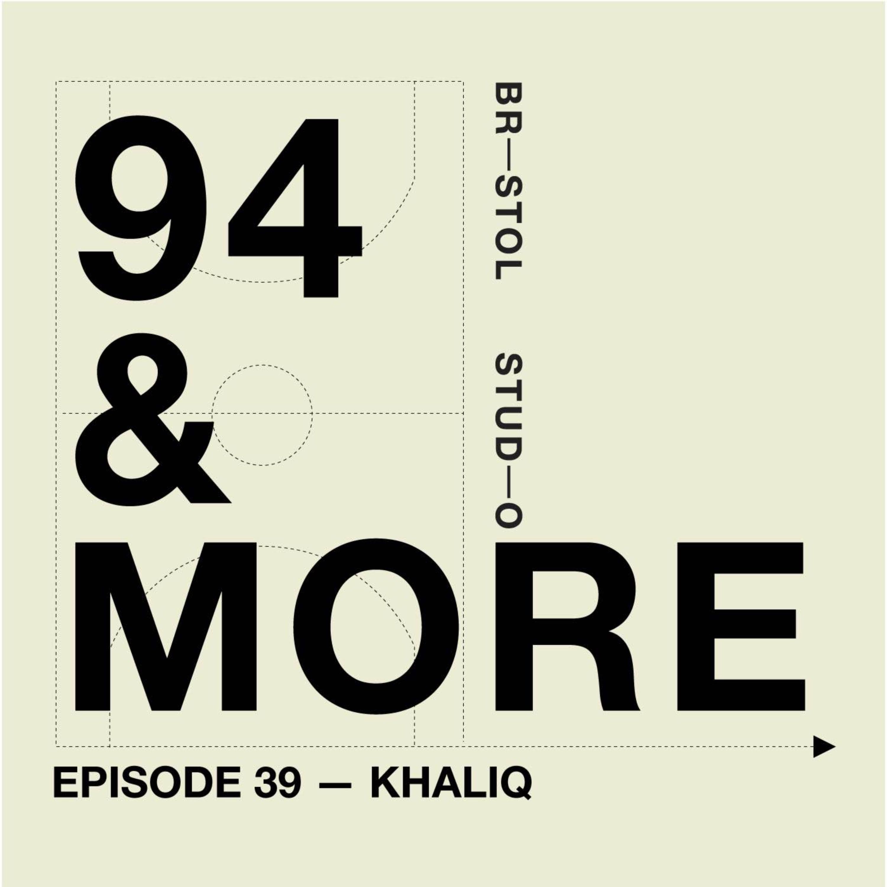 Episode 39 —  Khaliq on playing basketball at Yale, and becoming a tattoo artist episode artwork