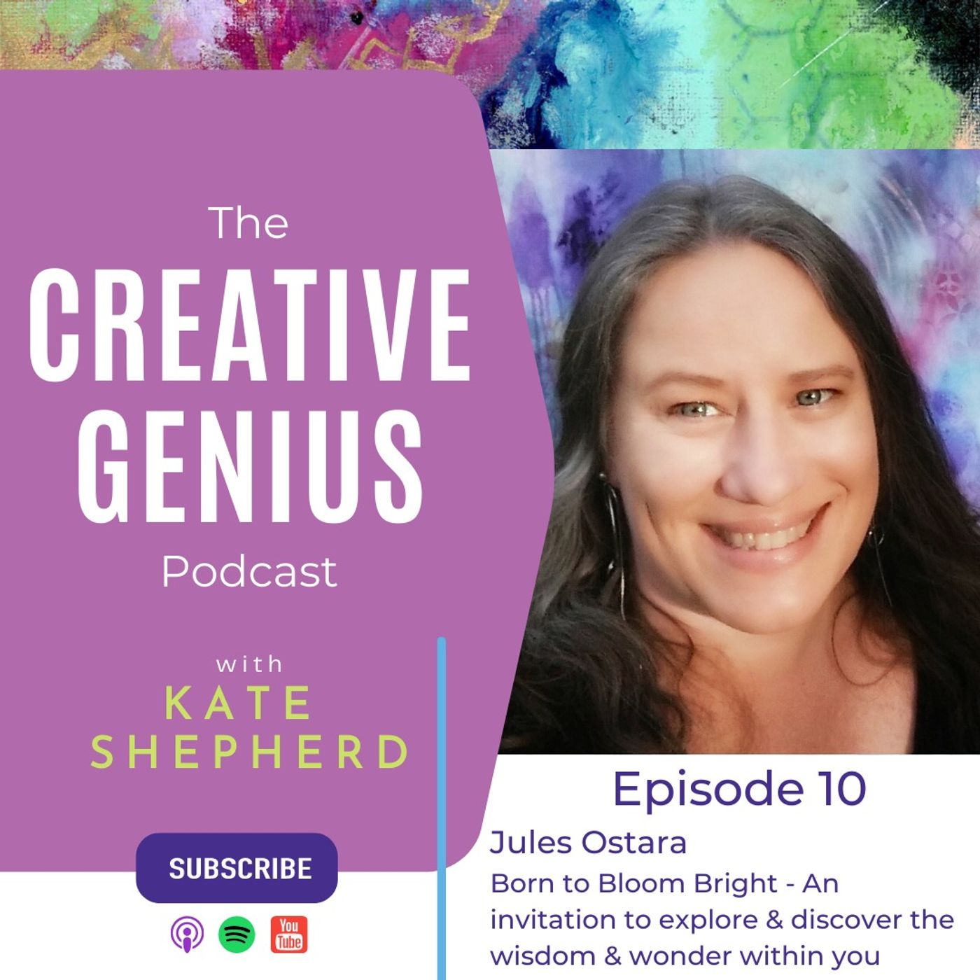 10 - Jules Ostara: Born to Bloom Bright - An Invitation to explore & discover the wisdom & wonder within you