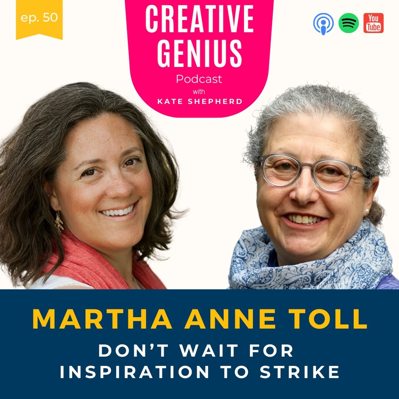 50 - Martha Anne Toll - Don't Wait For Inspiration to Strike