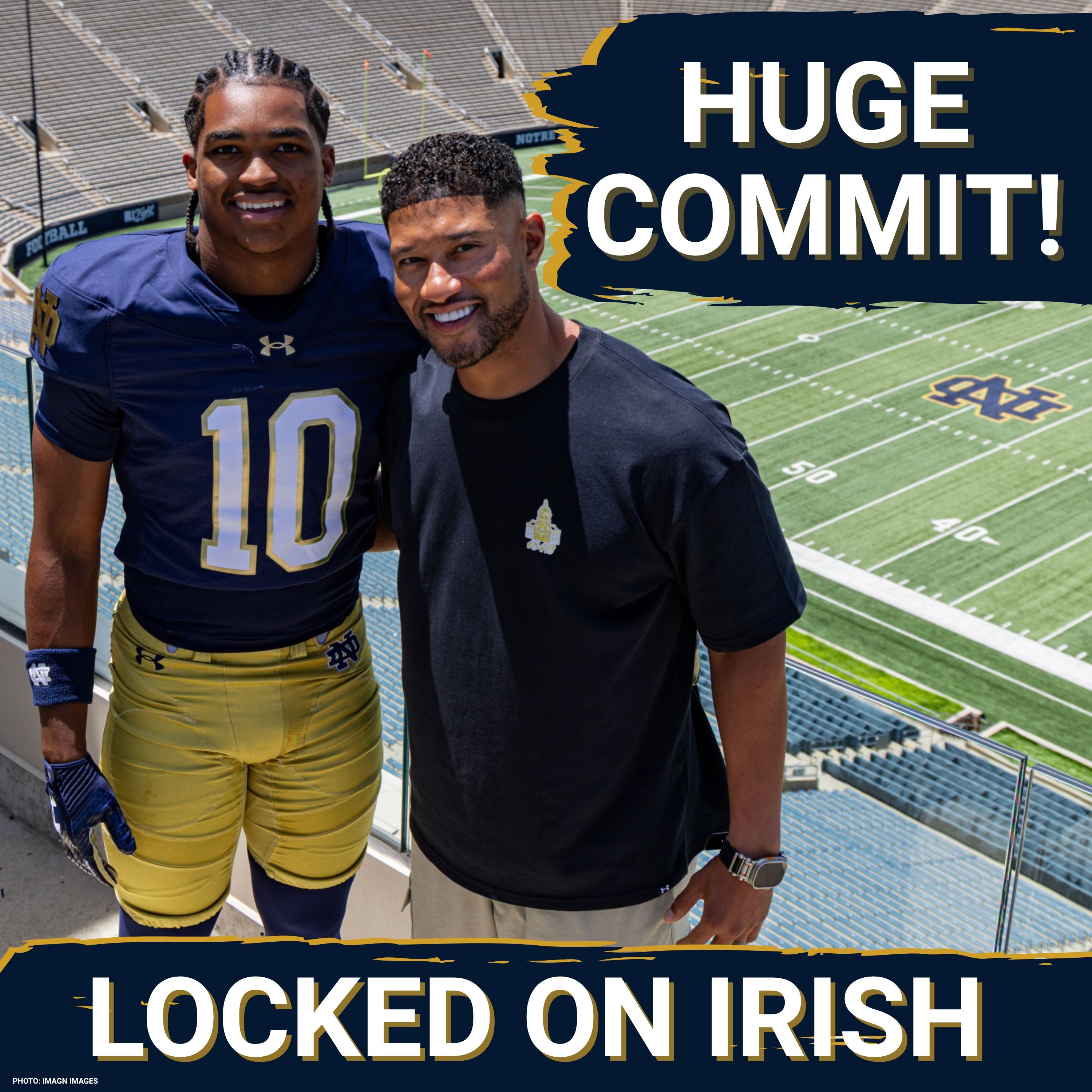 REACTION: Notre Dame Lands 4-Star LB Roman Igwebuike episode artwork