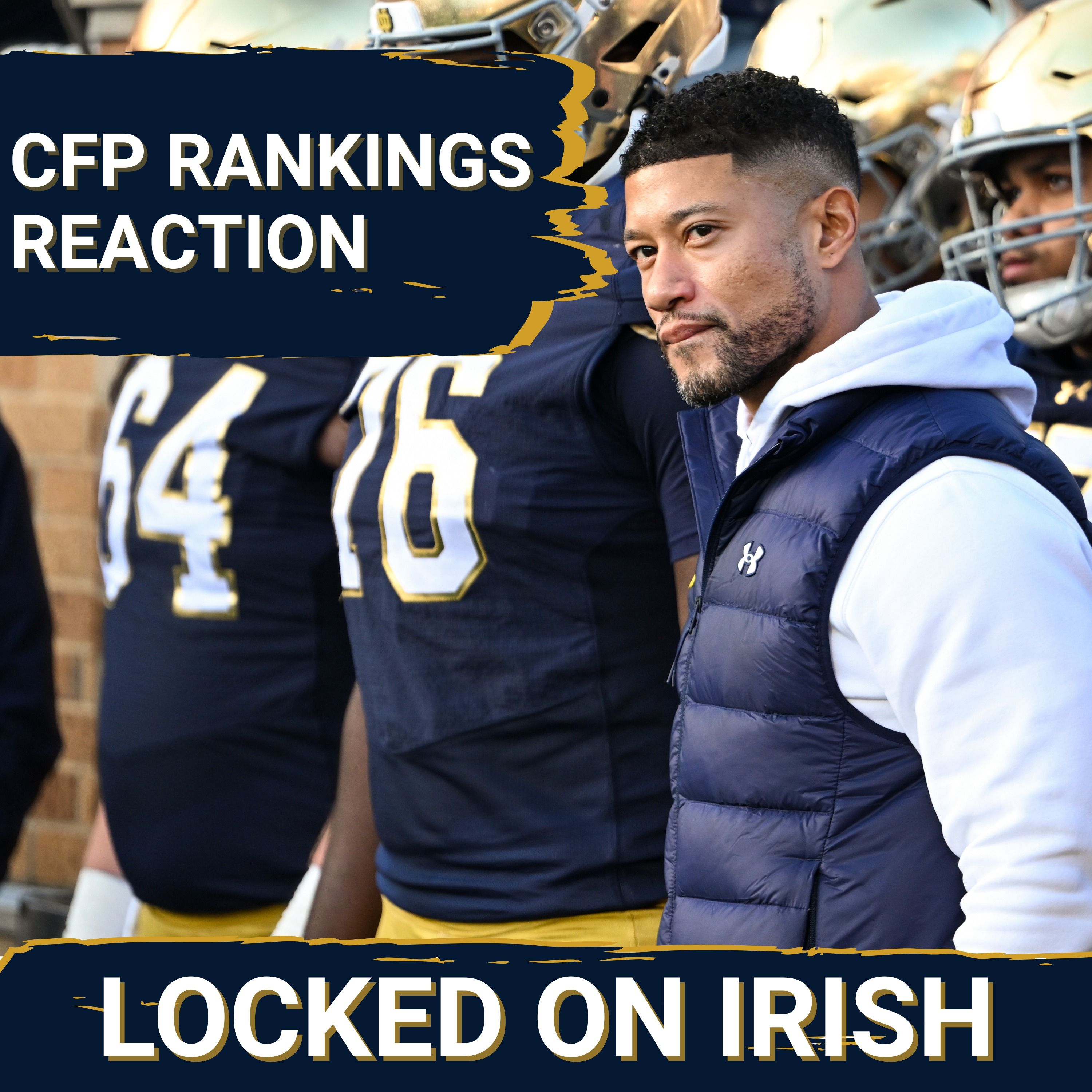 REACTION: Notre Dame Stays at No. 9 in CFP Rankings | Full Rivalry Week Rooting Guide