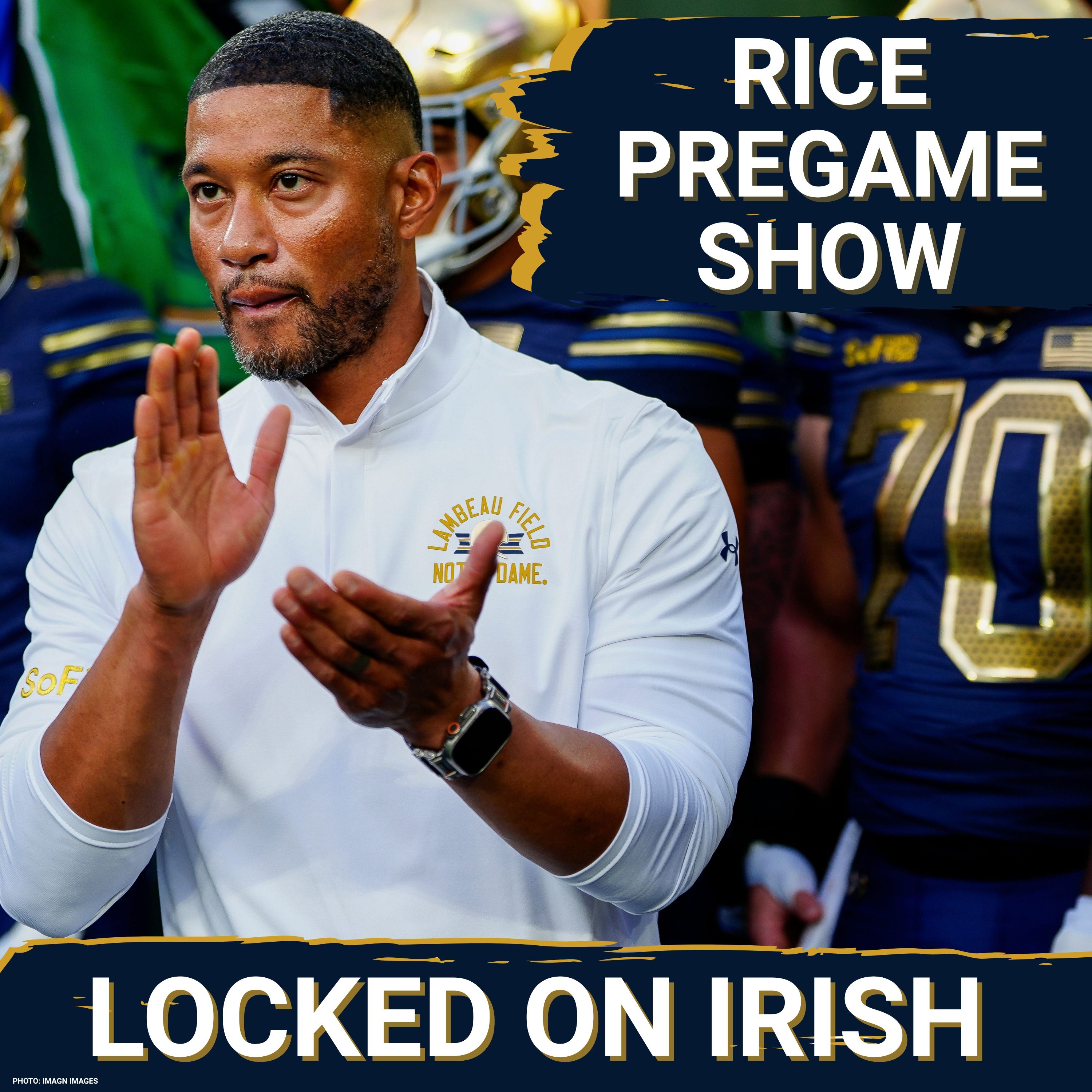 Notre Dame-Rice Pregame Show: Five Things to Watch in the Home Opener episode artwork