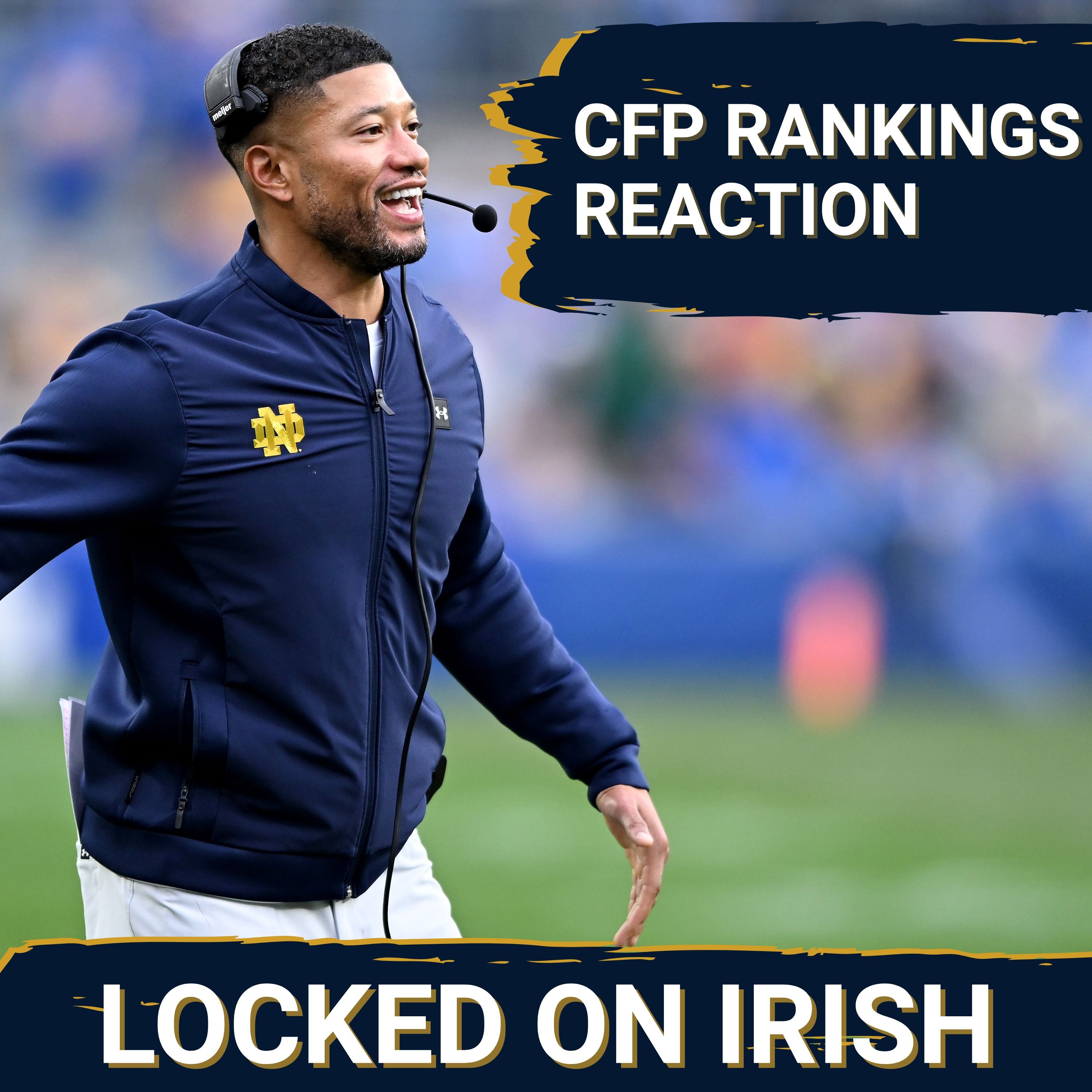 CFP Rankings Reaction: Notre Dame Ranked No. 9, Path to Playoff Crystalizes