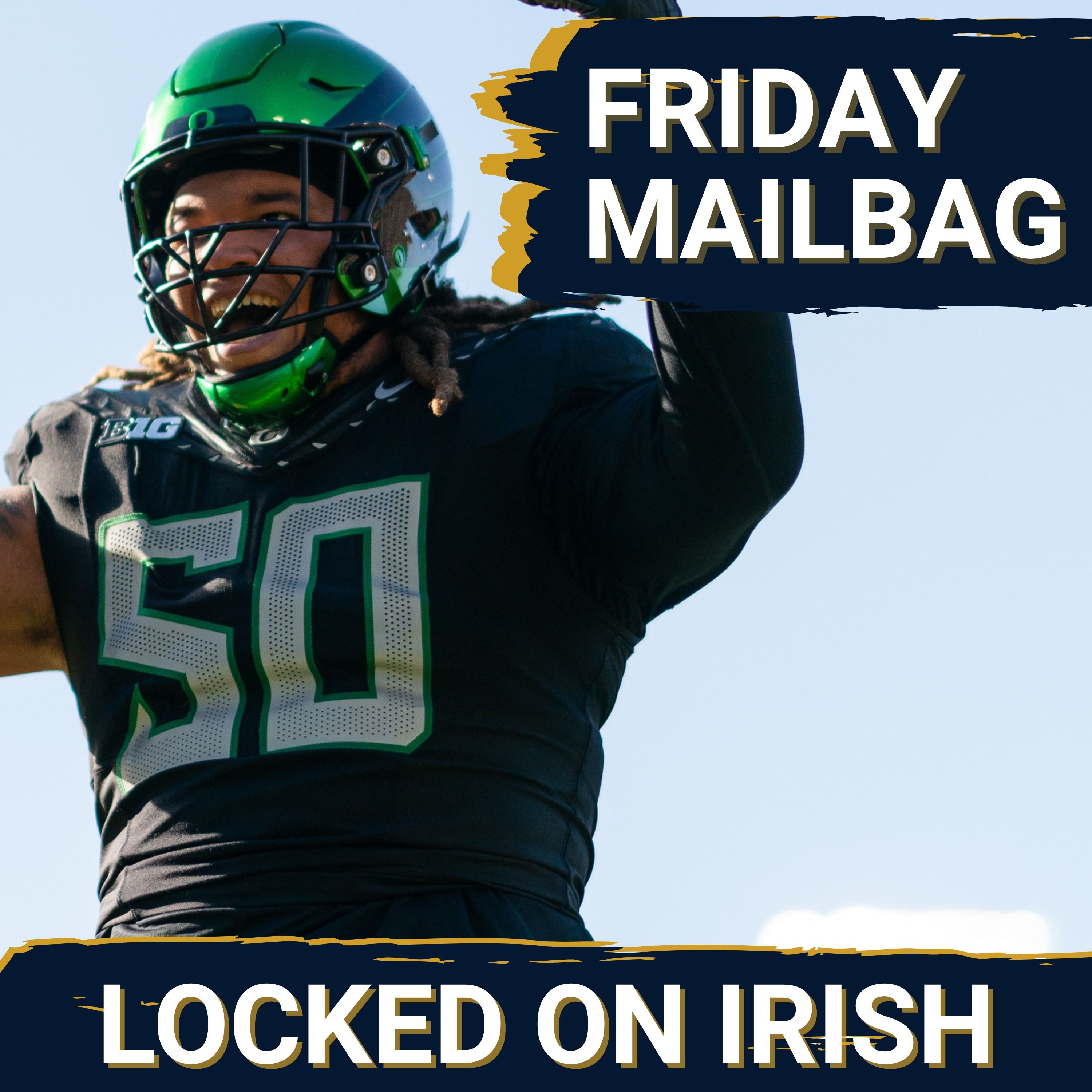 Mailbag! Notre Dame Lands Another DT in the Portal, DL Projections, Backup QB/RB, Biggest Concerns, and More!