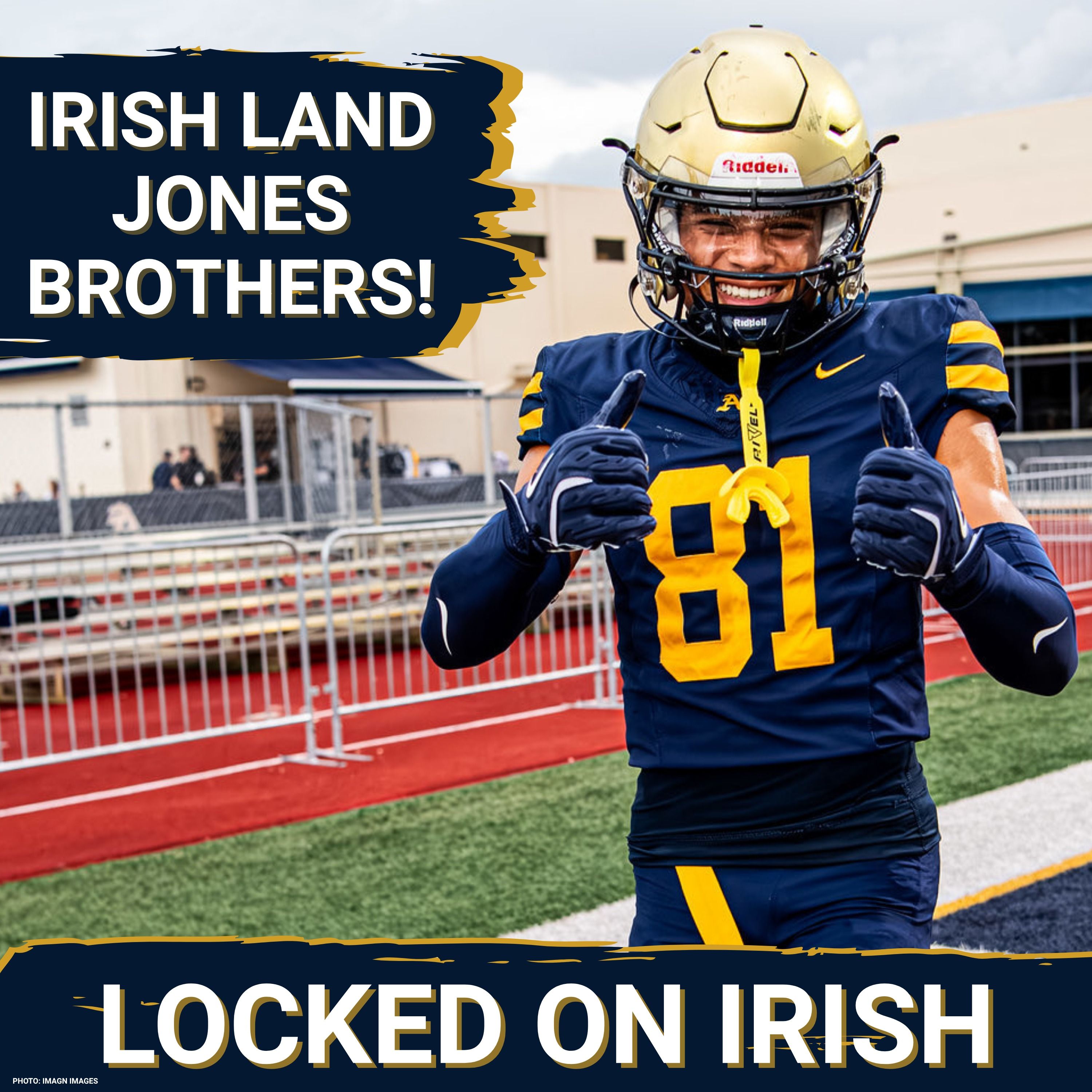 Notre Dame Lands Elite WR Julius Jones Jr. & His Brother Andre Jones! Plus, More Commitments on the Way episode artwork