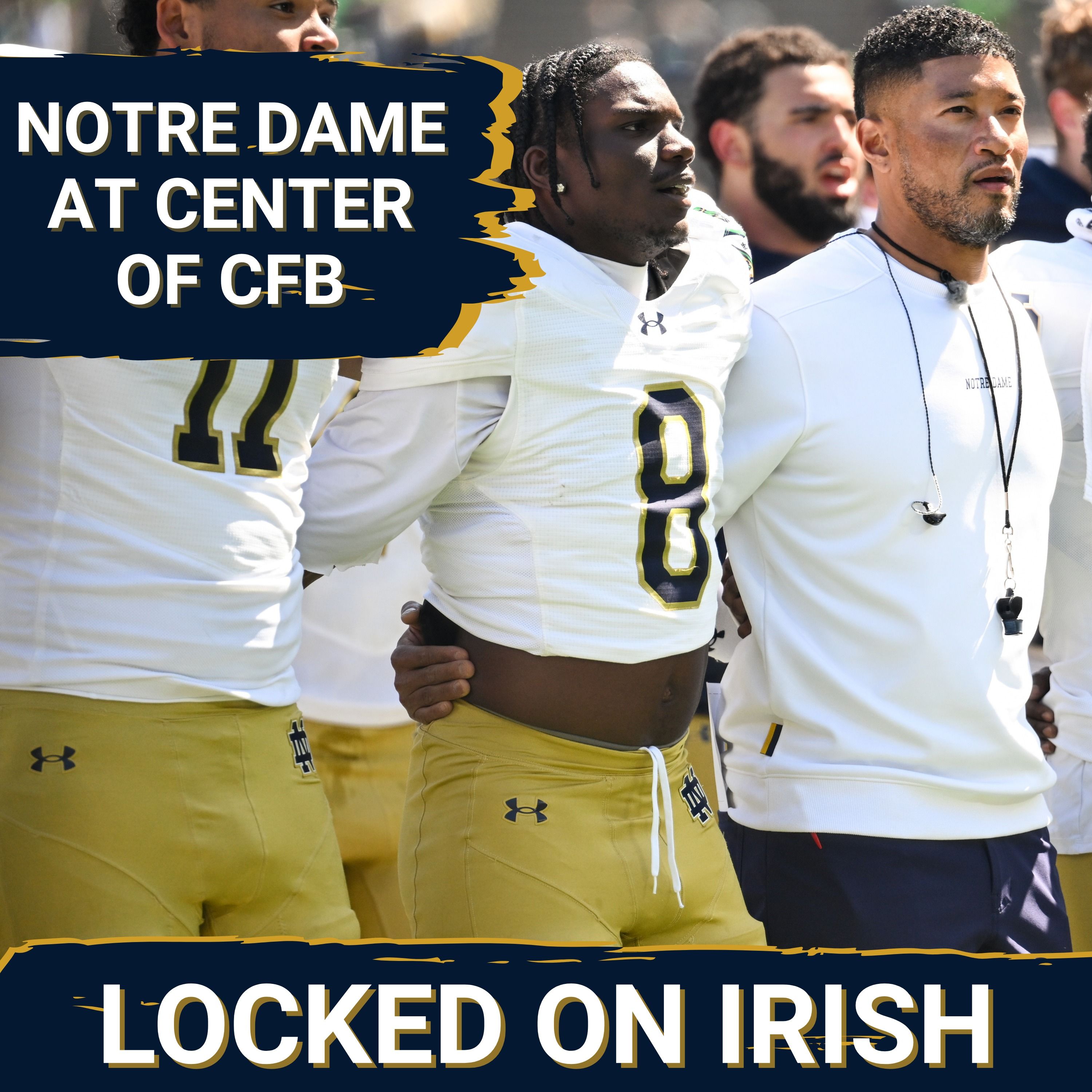 Luke Smith on Notre Dame’s Home Slate, Dabo Swinney’s Shots at Notre Dame, 24-Team CFP, Offseason Hype, and Recruiting Momentum