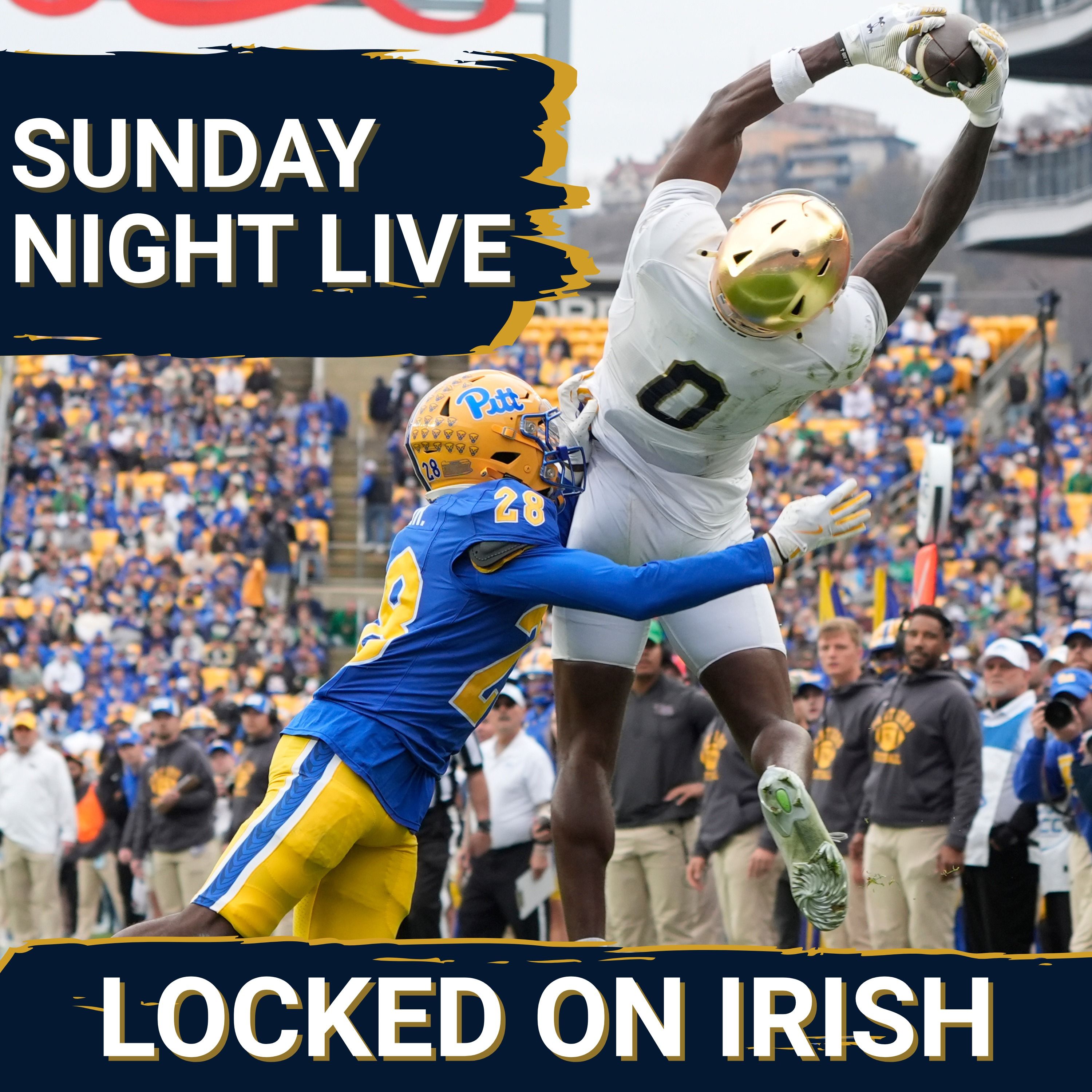 Review of Notre Dame’s Win at Pitt, Game Balls, and National College Football Takeaways | SUNDAY NIGHT LIVE