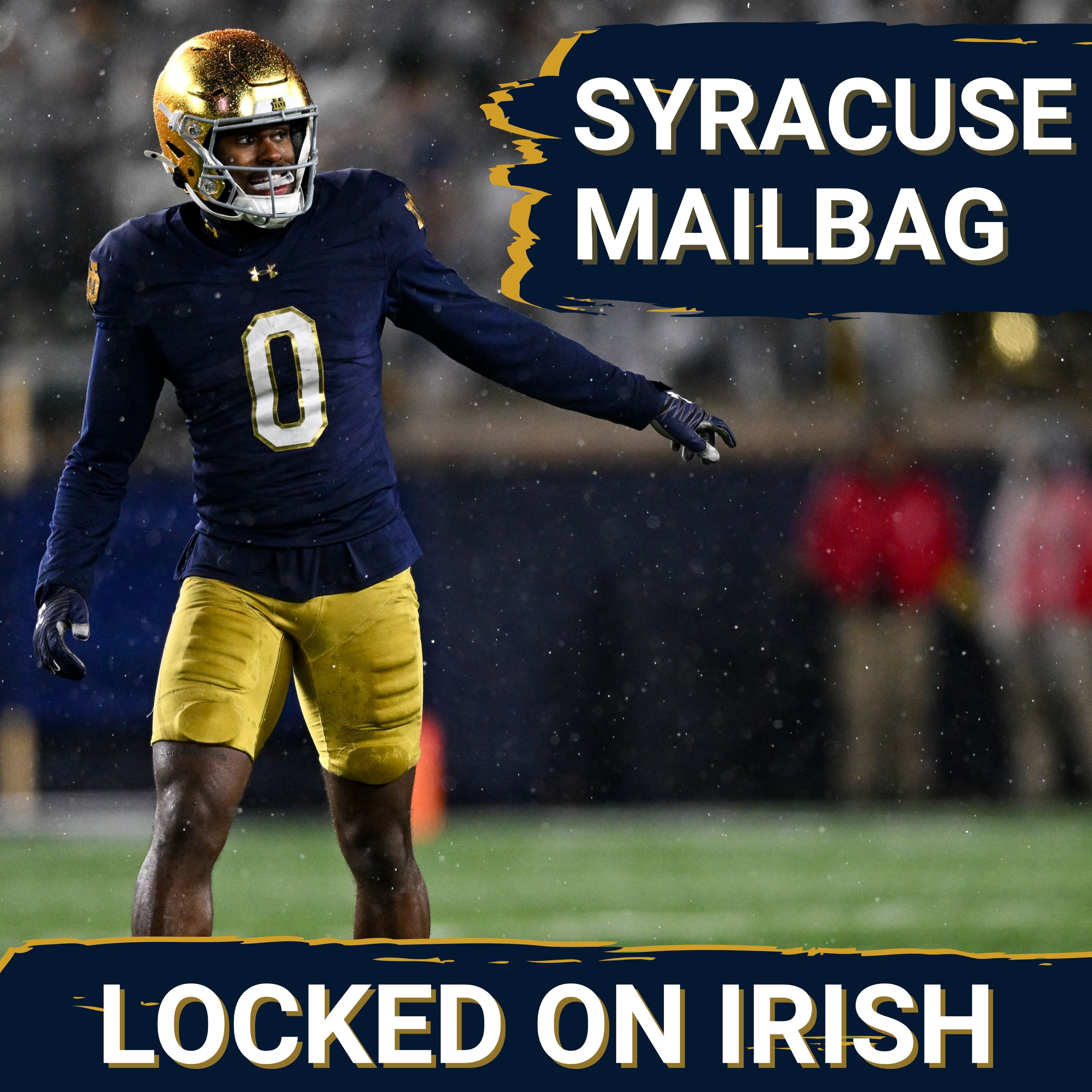 Mailbag! Short Yardage Concerns, Senior Day Plans, Key Depth Pieces, CJ Carr’s Trajectory, and Irish Football Memories