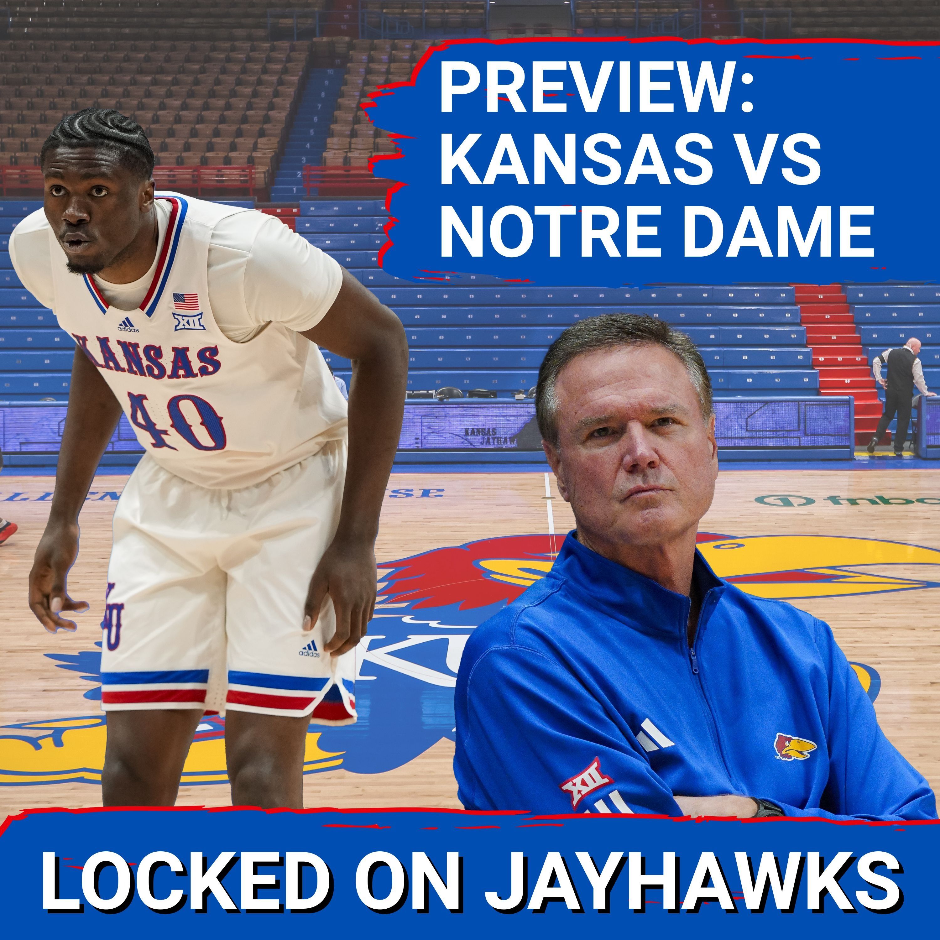 PREVIEW: Kansas vs Notre Dame Breakdown—Can Jayhawks PREVAIL Minus Darryn Peterson This Week?