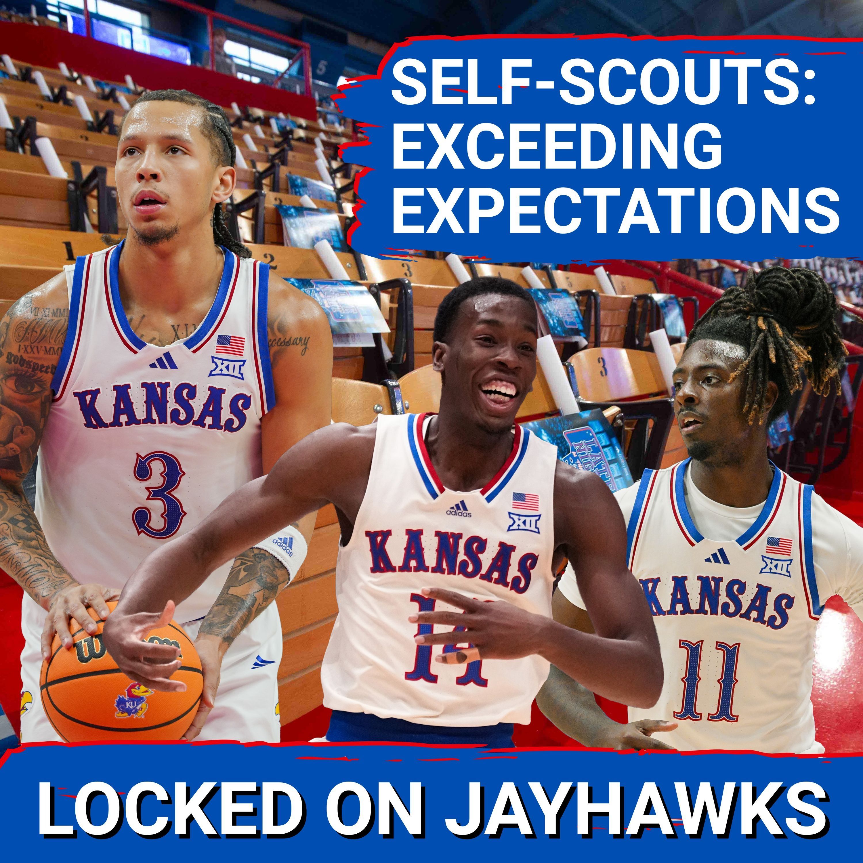MIDTERMS: Self-Scouting Melvin Council, Tre White & Jamari McDowell | Kansas Jayhawks Surprises