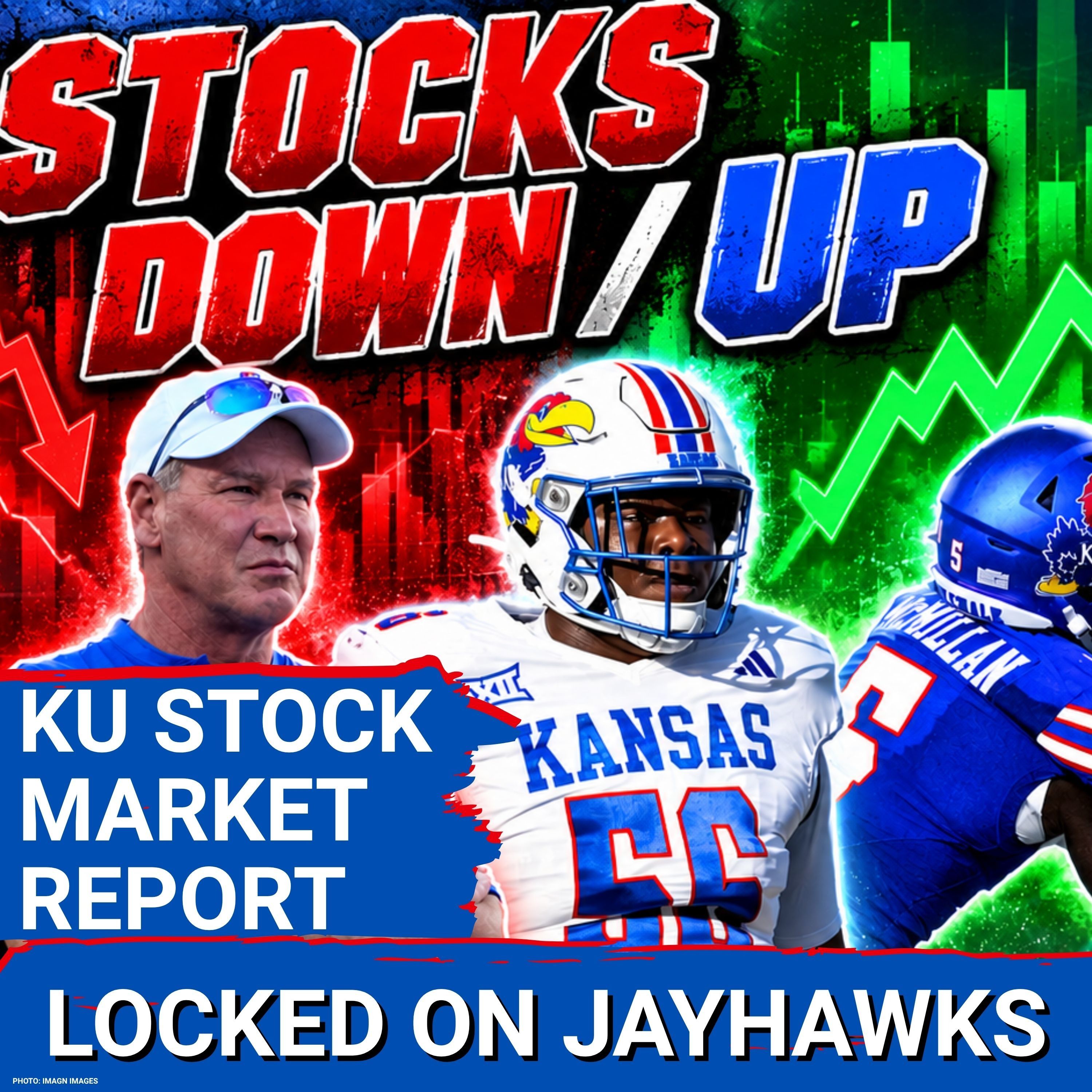 RISING & FALLING: Kansas Jayhawks Stock Market Report Through 3 Games - D-Line Good, Offense Bad? episode artwork