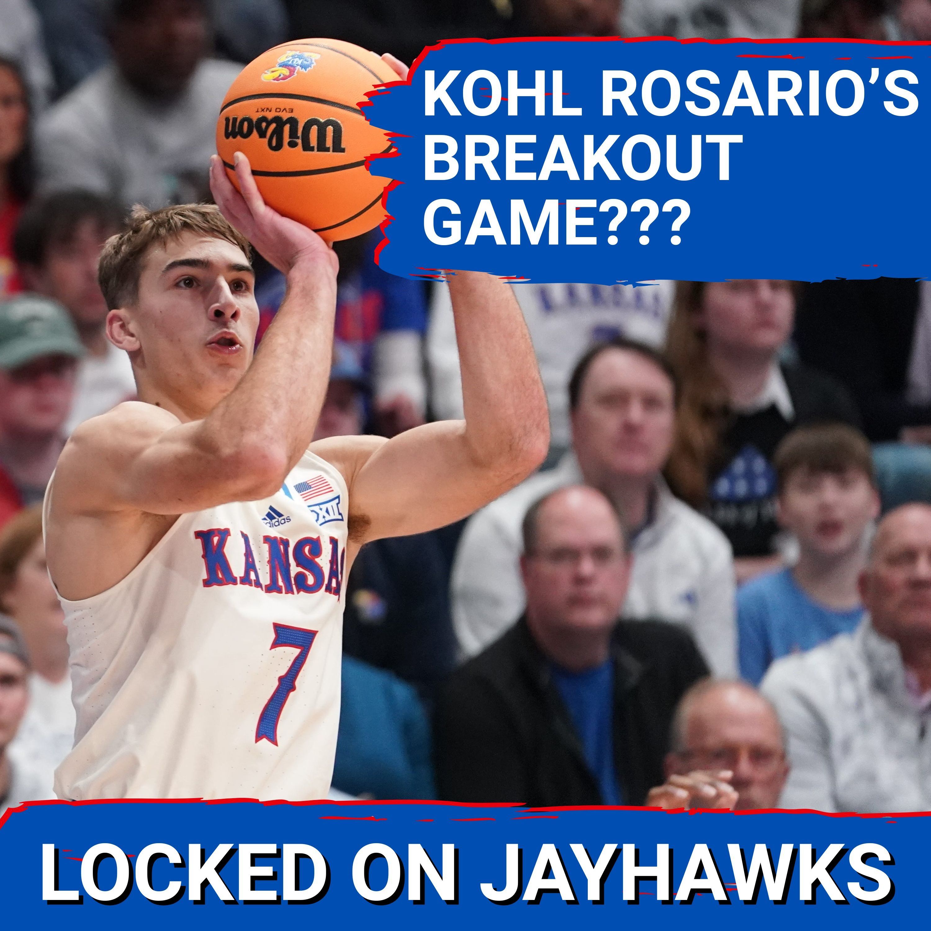 BREAKOUT? Kohl Rosario Steps Up with Darryn Peterson Out for Kansas vs Texas A&M Corpus Christi