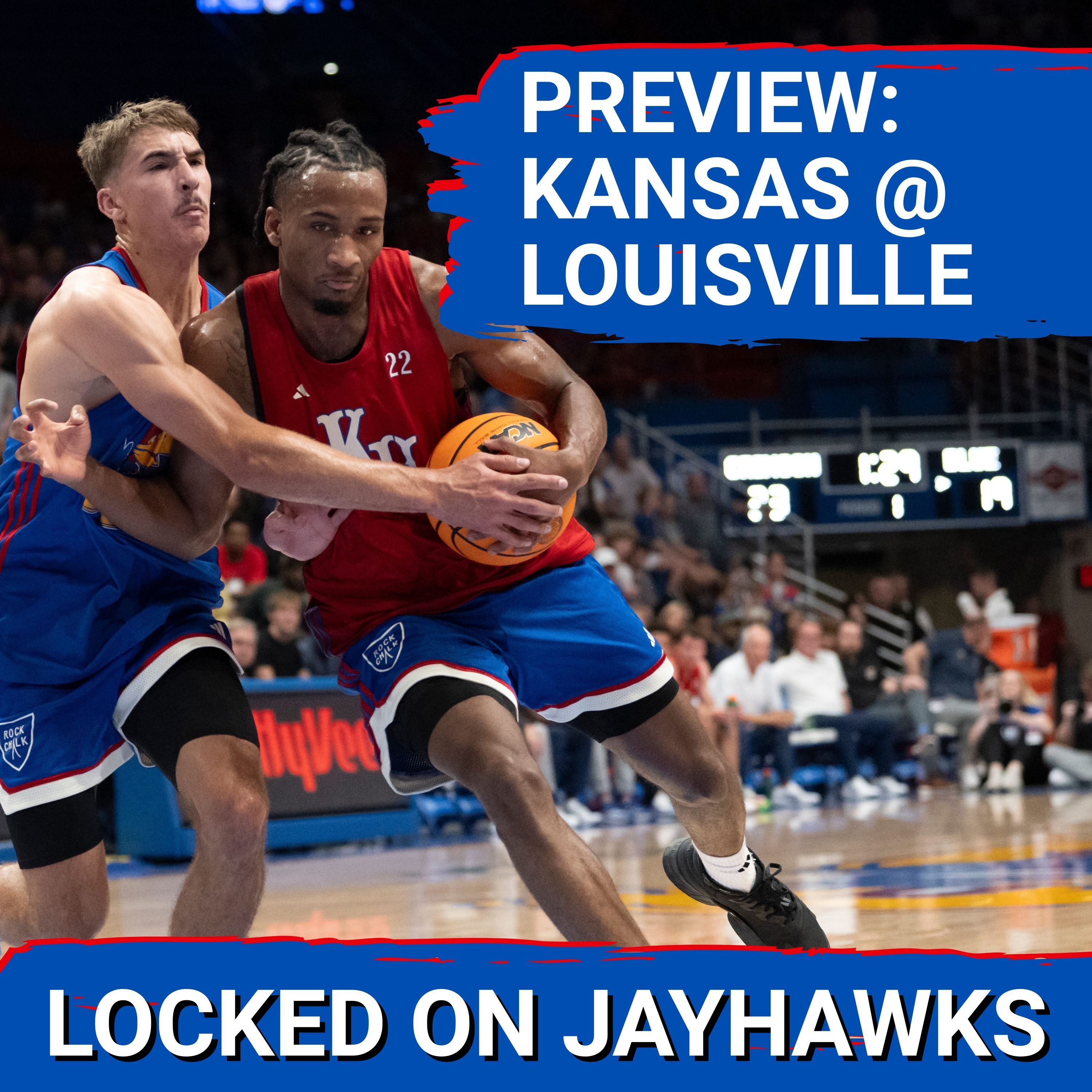 Darryn Peterson's Jayhawks DEBUT vs Cardinals' Elite Backcourt | Kansas vs Louisville PREVIEW