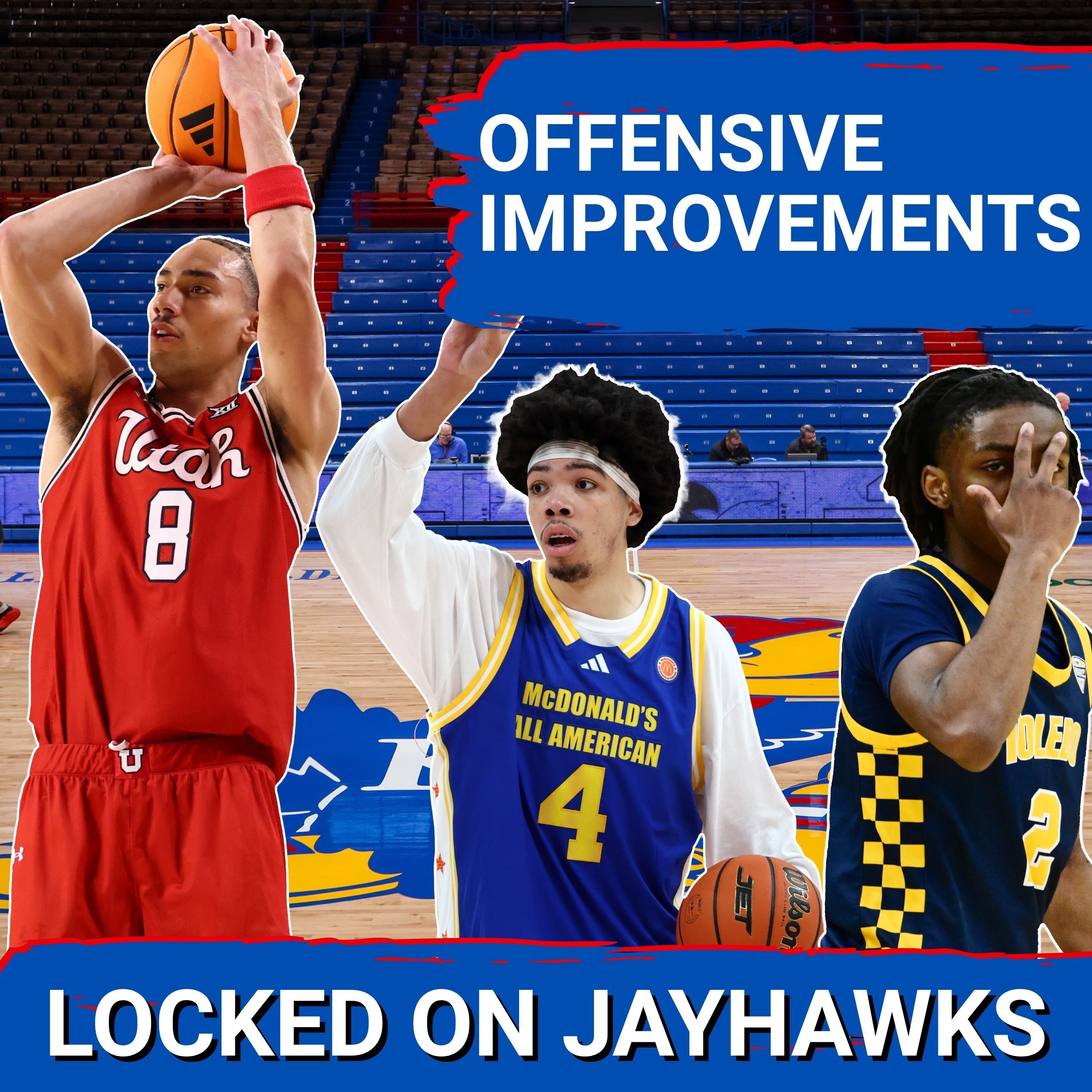 OFFENSIVE UPGRADE? Kansas Jayhawks Offense Should IMPROVE with Tyran Stokes, Keanu Dawes & Company