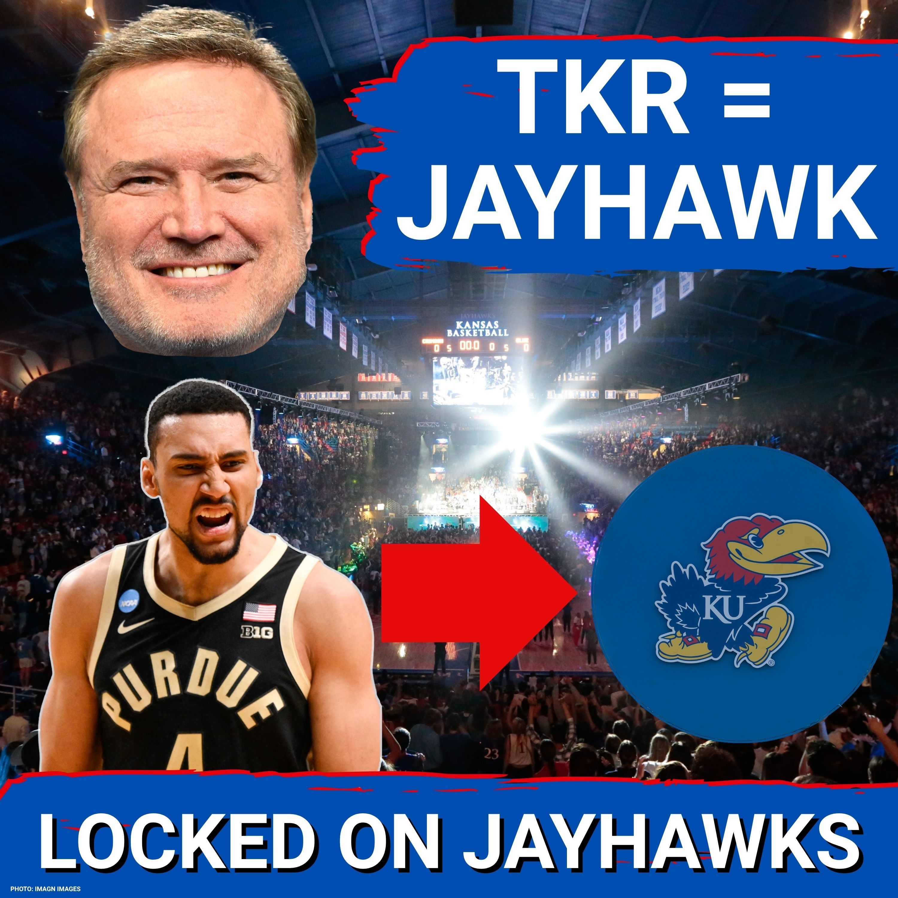 WOAH - Bill Self Adds All-American Trey Kaufman-Renn - What Are Kansas Jayhawks Adding in Purdue Big TKR?