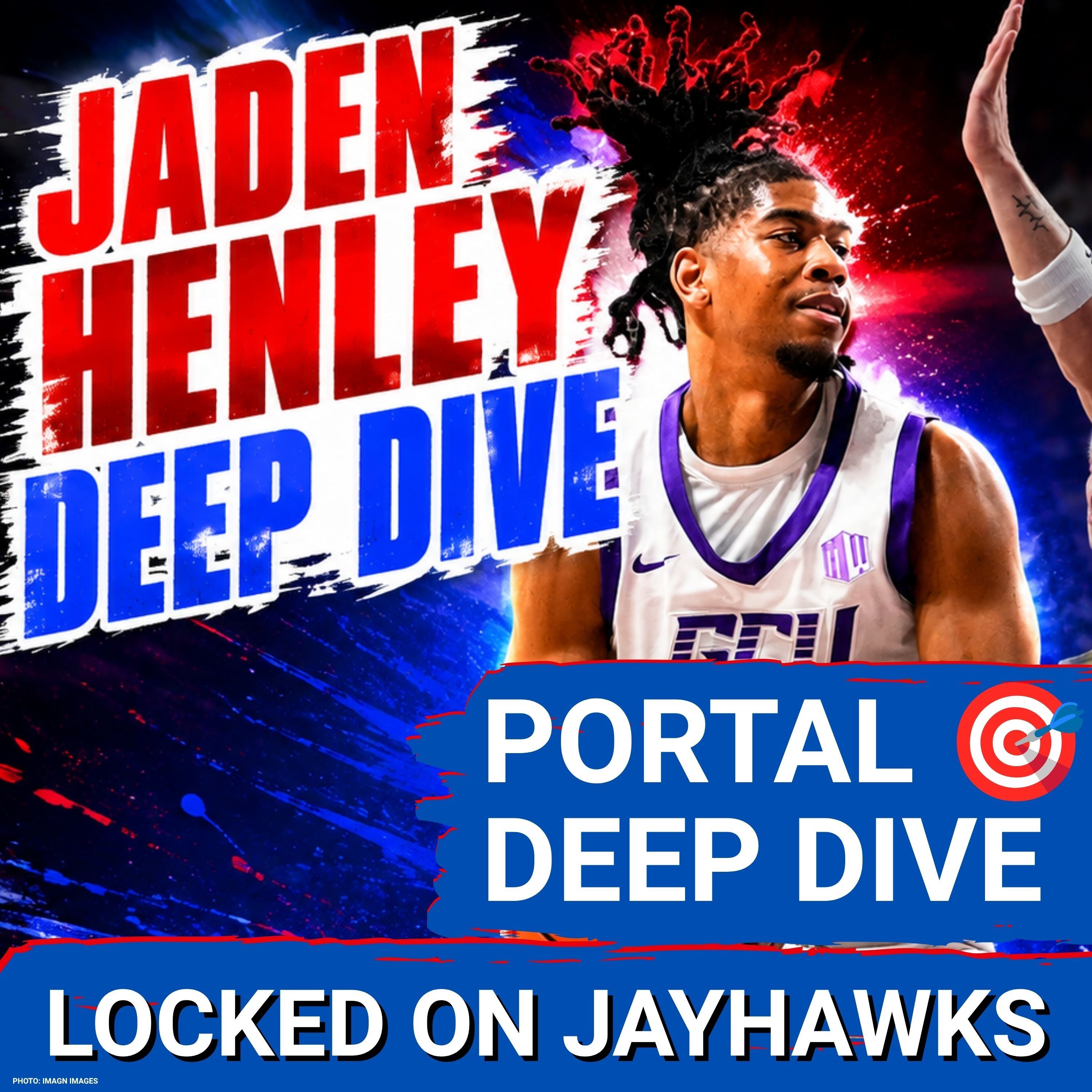 JAYHAWKS PORTAL TARGET: Jaden Henley is a TWO-WAY STUD - Could He Get Eligible for Bill Self & KU? episode artwork