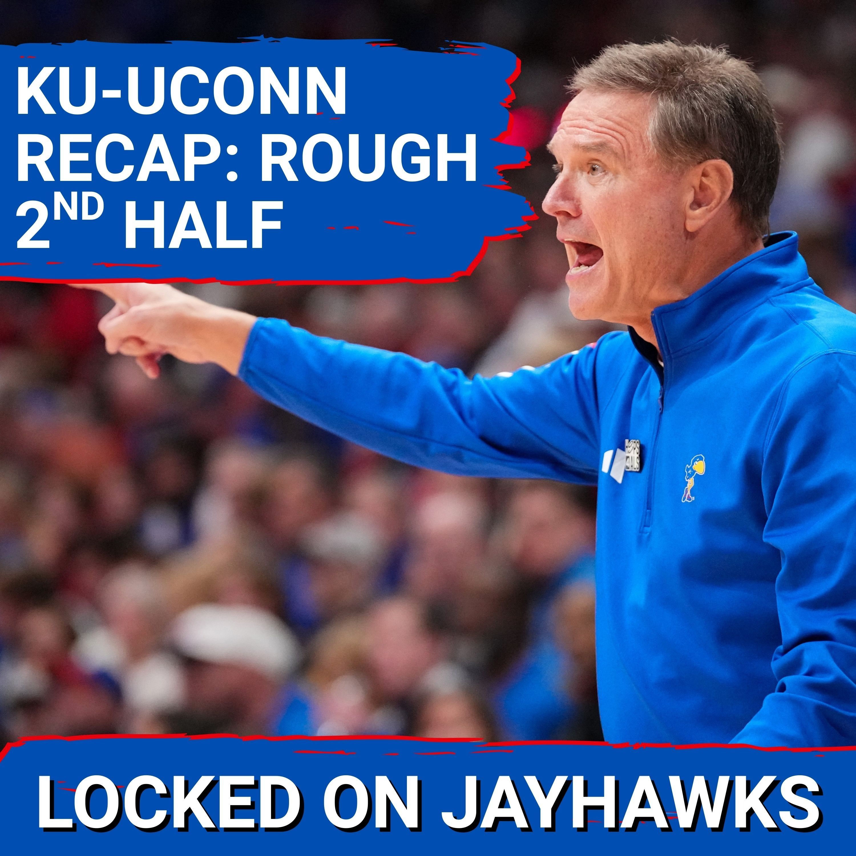 MISSING DARRYN PETERSON: Offense, Rebounding COLLAPSE vs UConn | Kansas Jayhawks Fall to Huskies