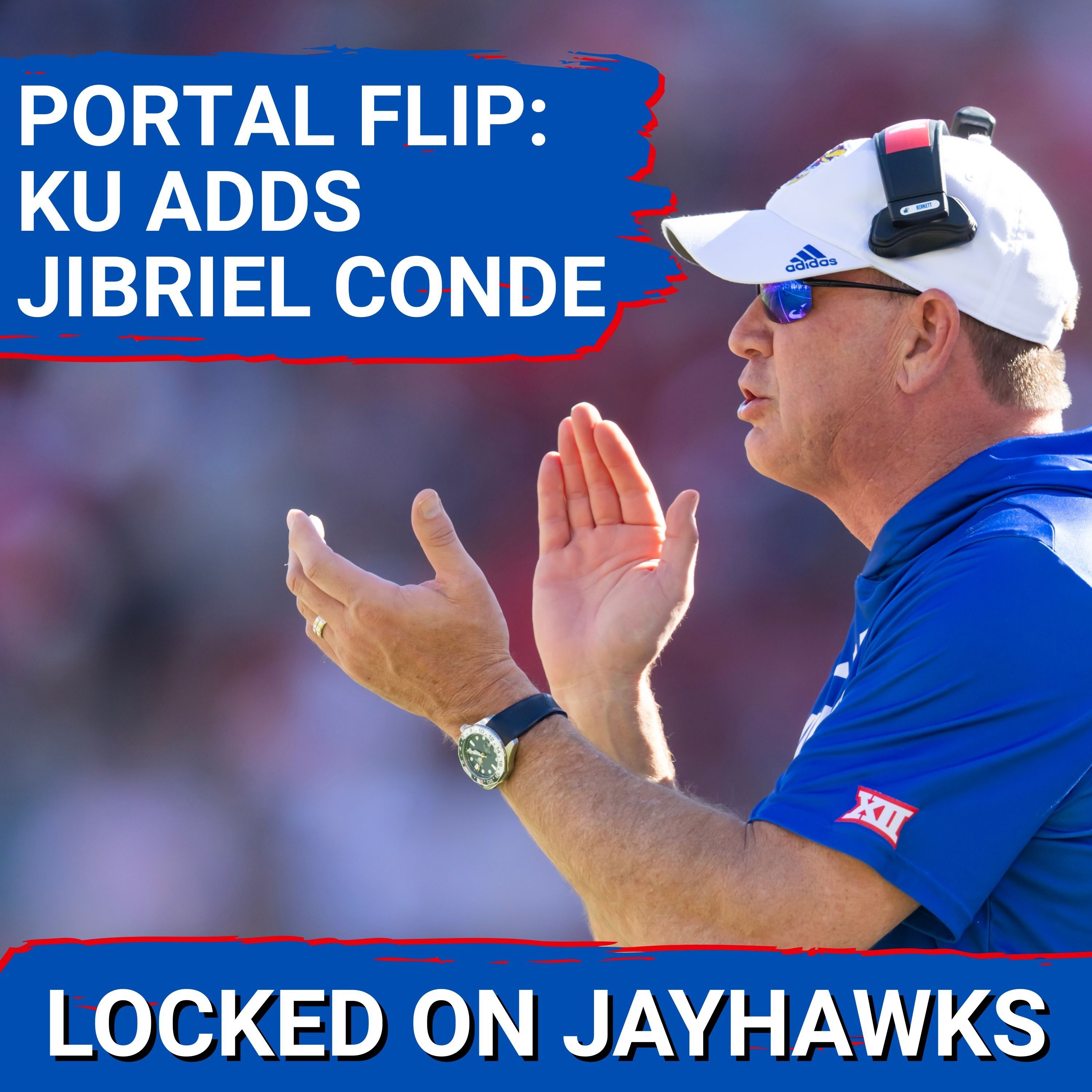 FLIP: Kansas Jayhawks LAND Jibriel Conde in Portal, Steal Shakes Up Defensive Line Outlook