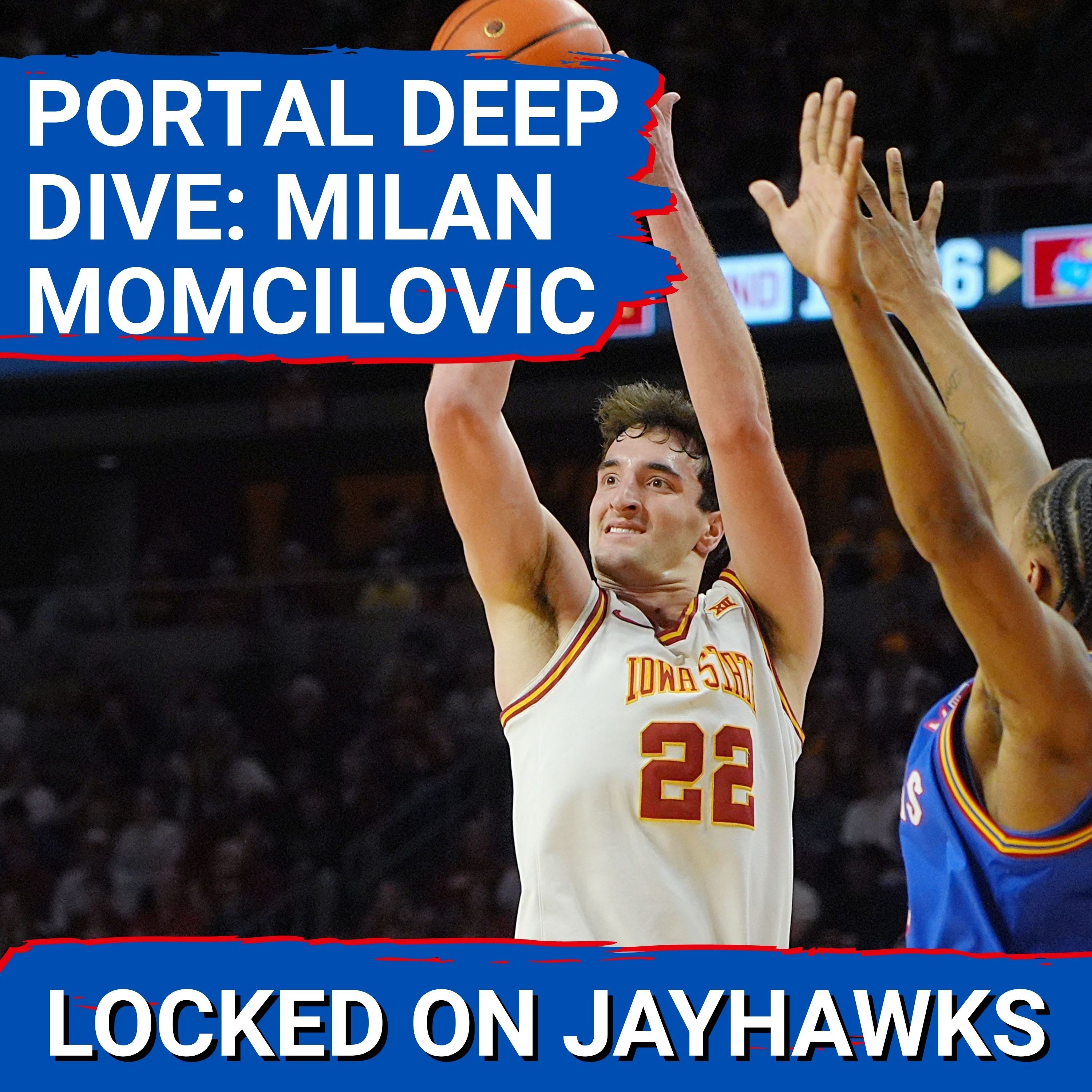 Jayhawks Portal Target? Milan Momcilovic was the BEST 3-Point Shooter in College Basketball